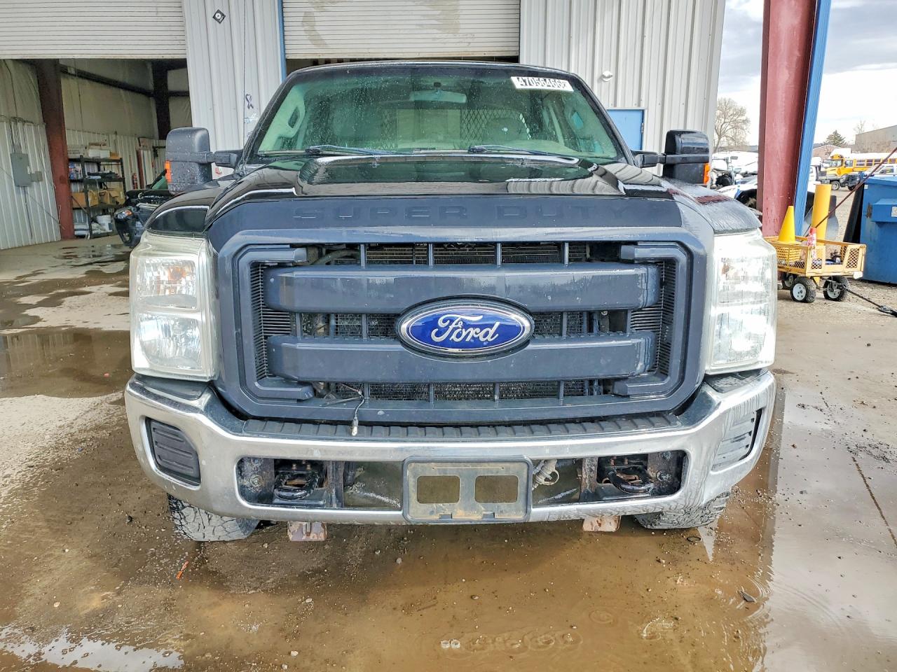 2012 Ford F250 Super Duty Green vin: 1FT7X2B67CEC35297