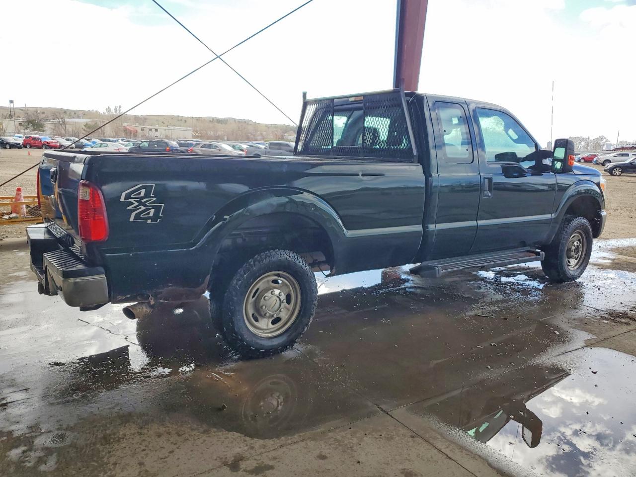 2012 Ford F250 Super Duty Green vin: 1FT7X2B67CEC35297
