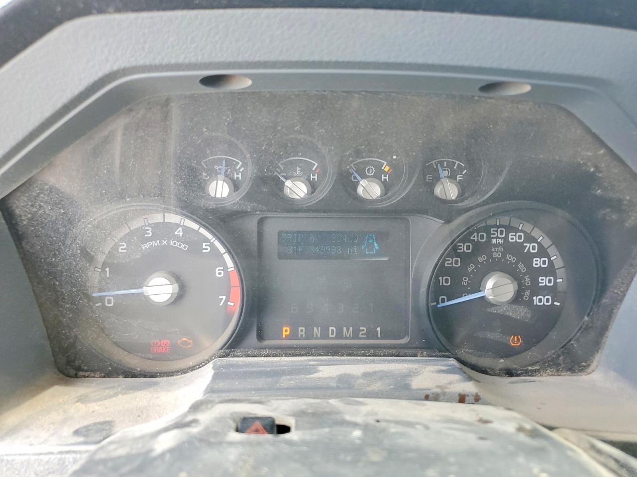 2013 Ford F250 Super Duty Белый vin: 1FT7X2B67DEA44447