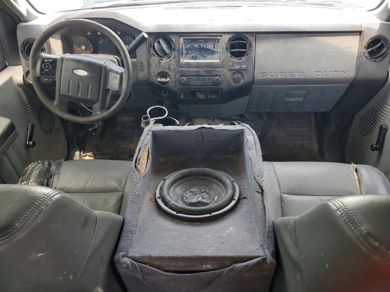 2013 Ford F250 Super Duty Белый vin: 1FT7X2B67DEA44447