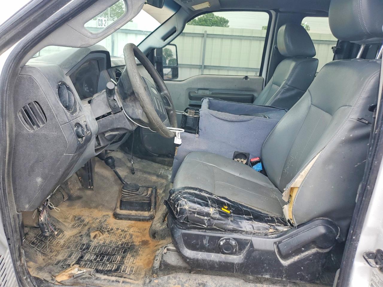 2013 Ford F250 Super Duty Белый vin: 1FT7X2B67DEA44447
