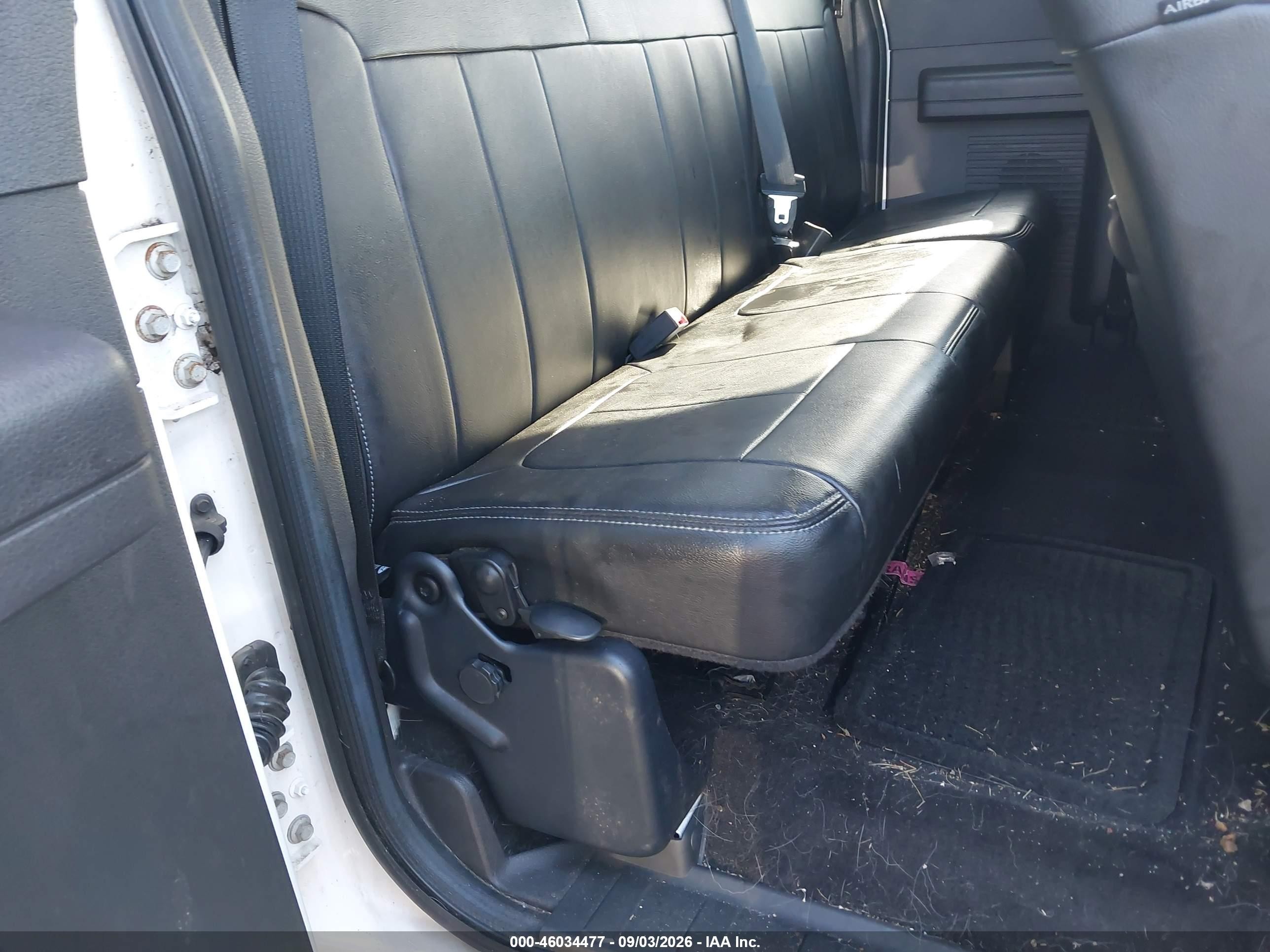 2014 Ford F-250 Lariat White vin: 1FT7X2B67EEB05765