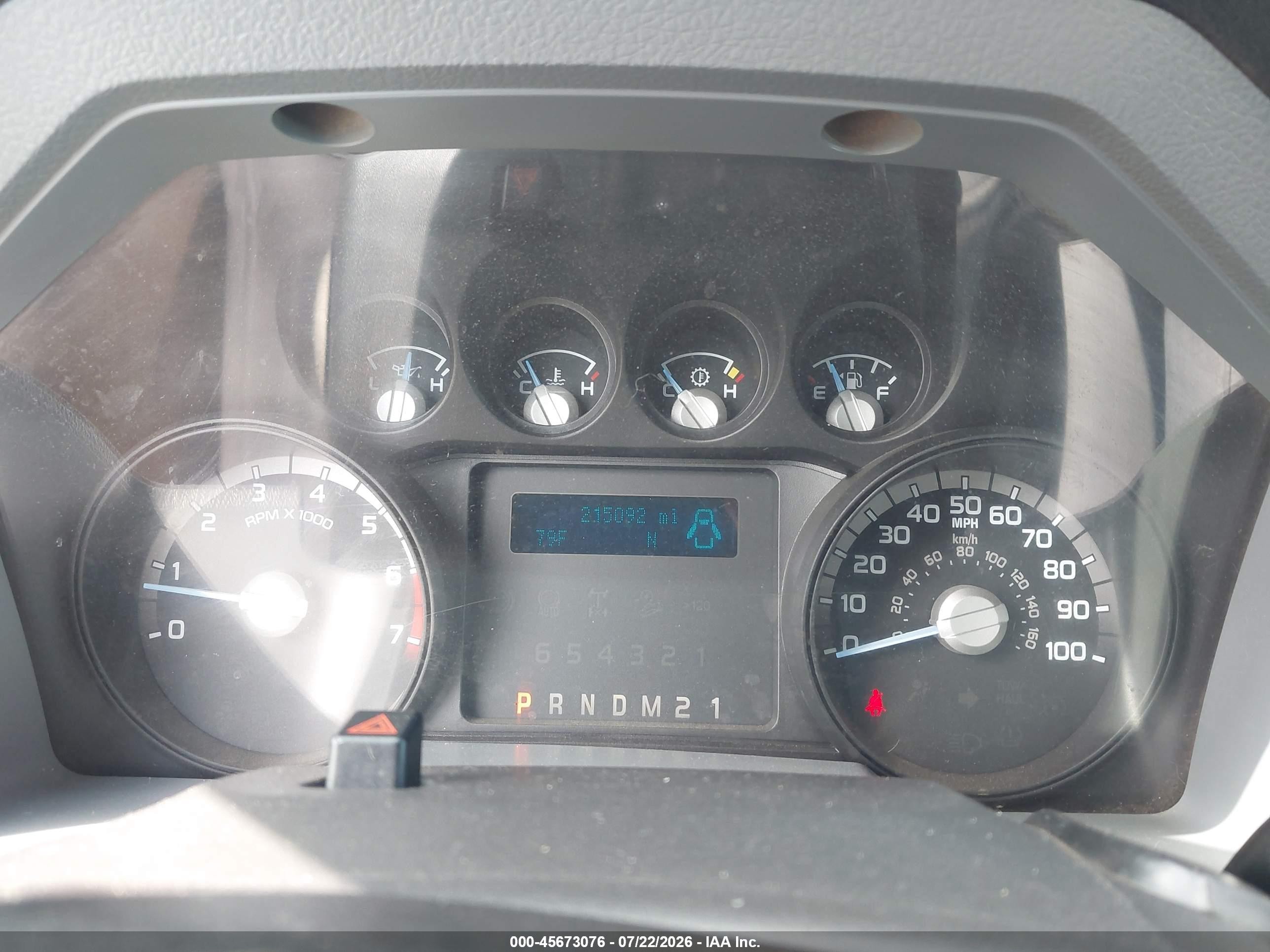 2014 Ford F-250 Xl Blue vin: 1FT7X2B67EEB66940