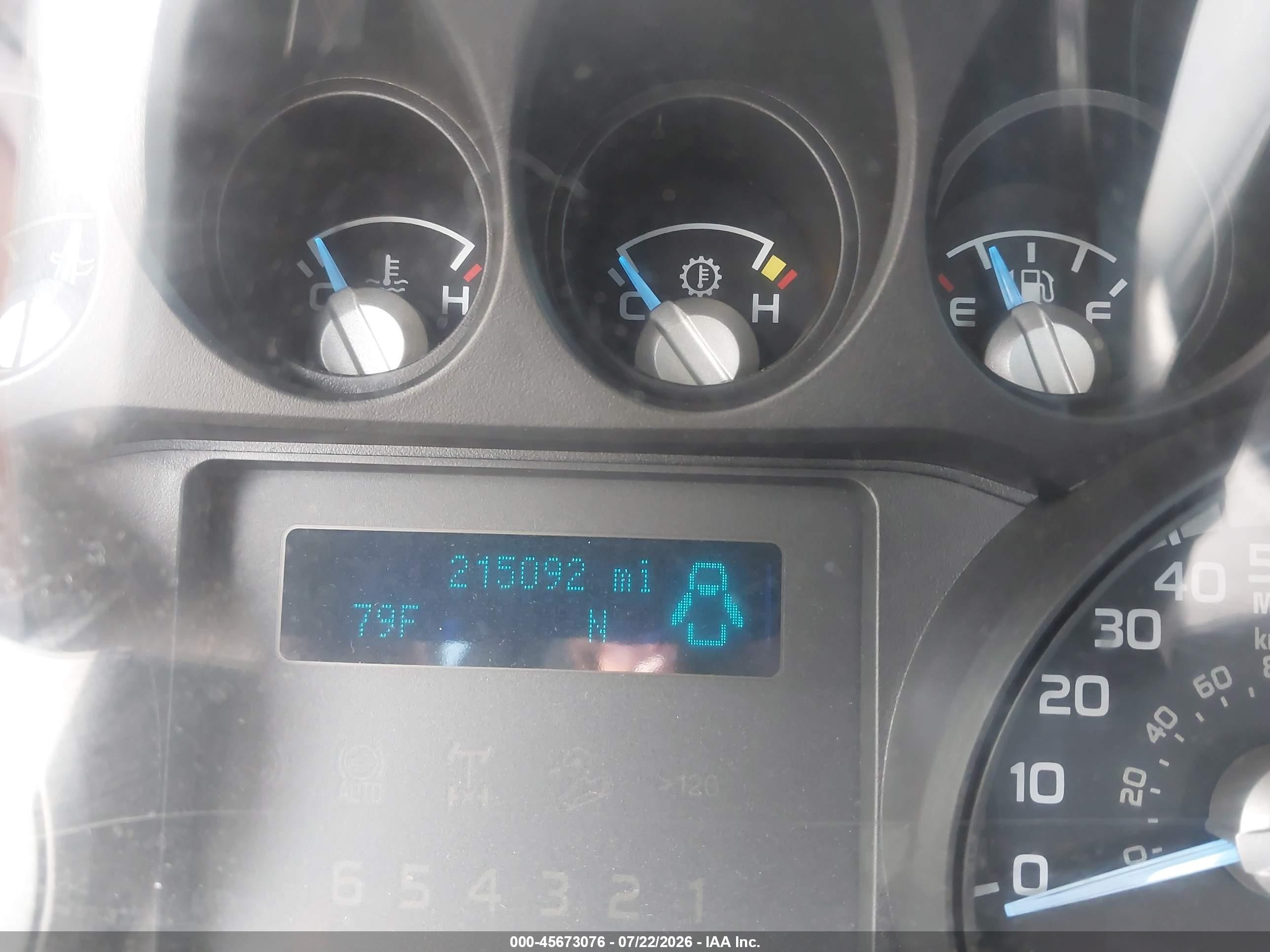 2014 Ford F-250 Xl Blue vin: 1FT7X2B67EEB66940
