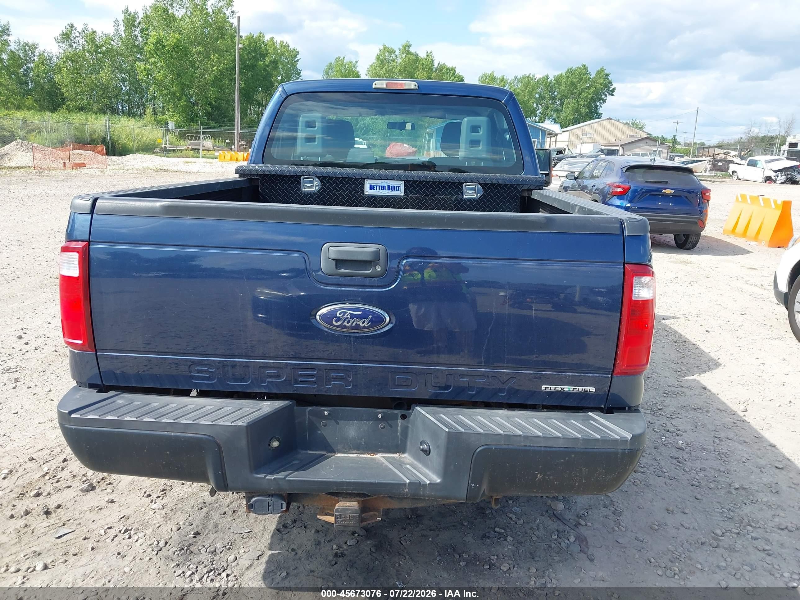 2014 Ford F-250 Xl Blue vin: 1FT7X2B67EEB66940