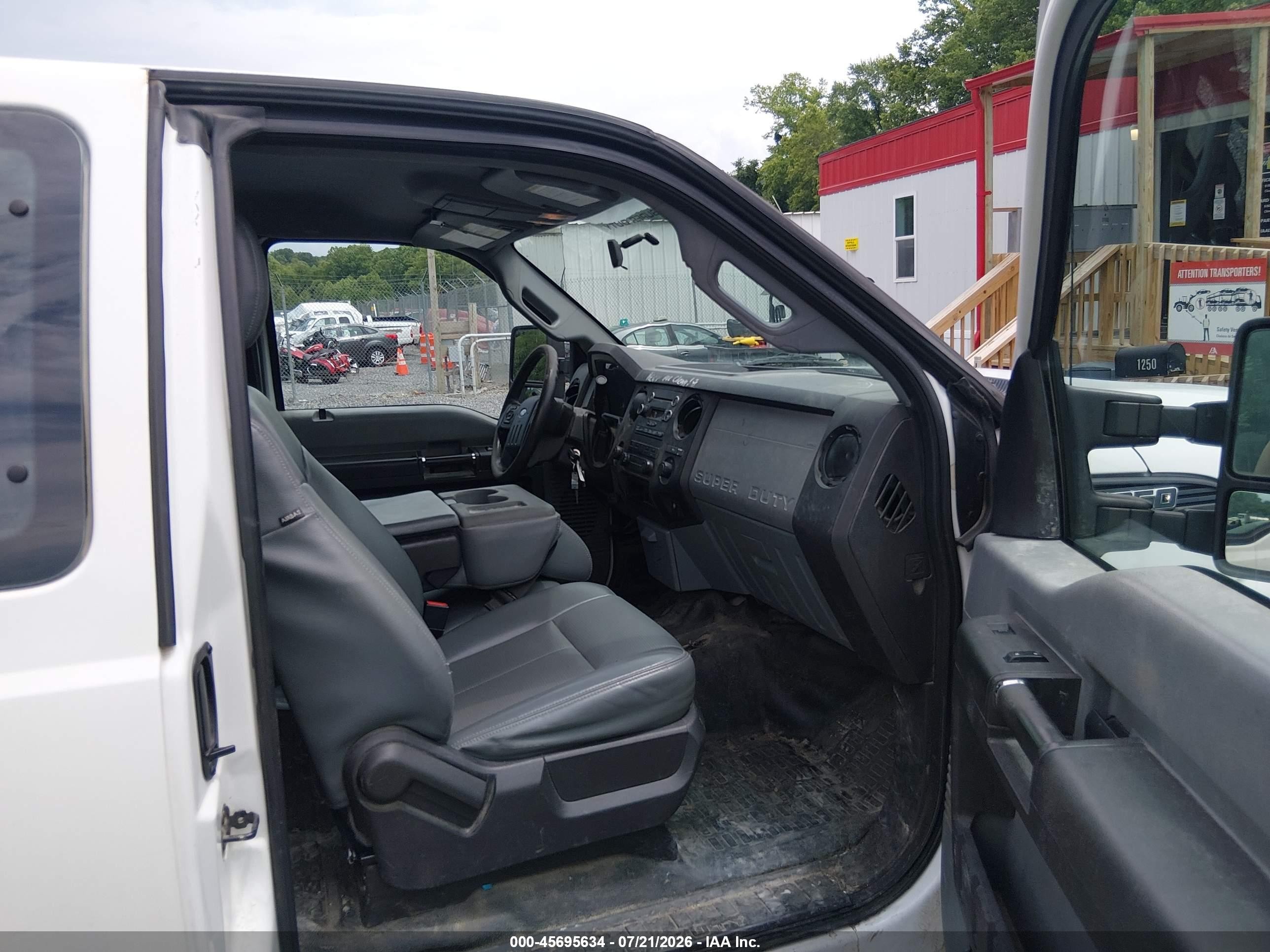 2015 Ford F-250 Xl White vin: 1FT7X2B67FEA35878