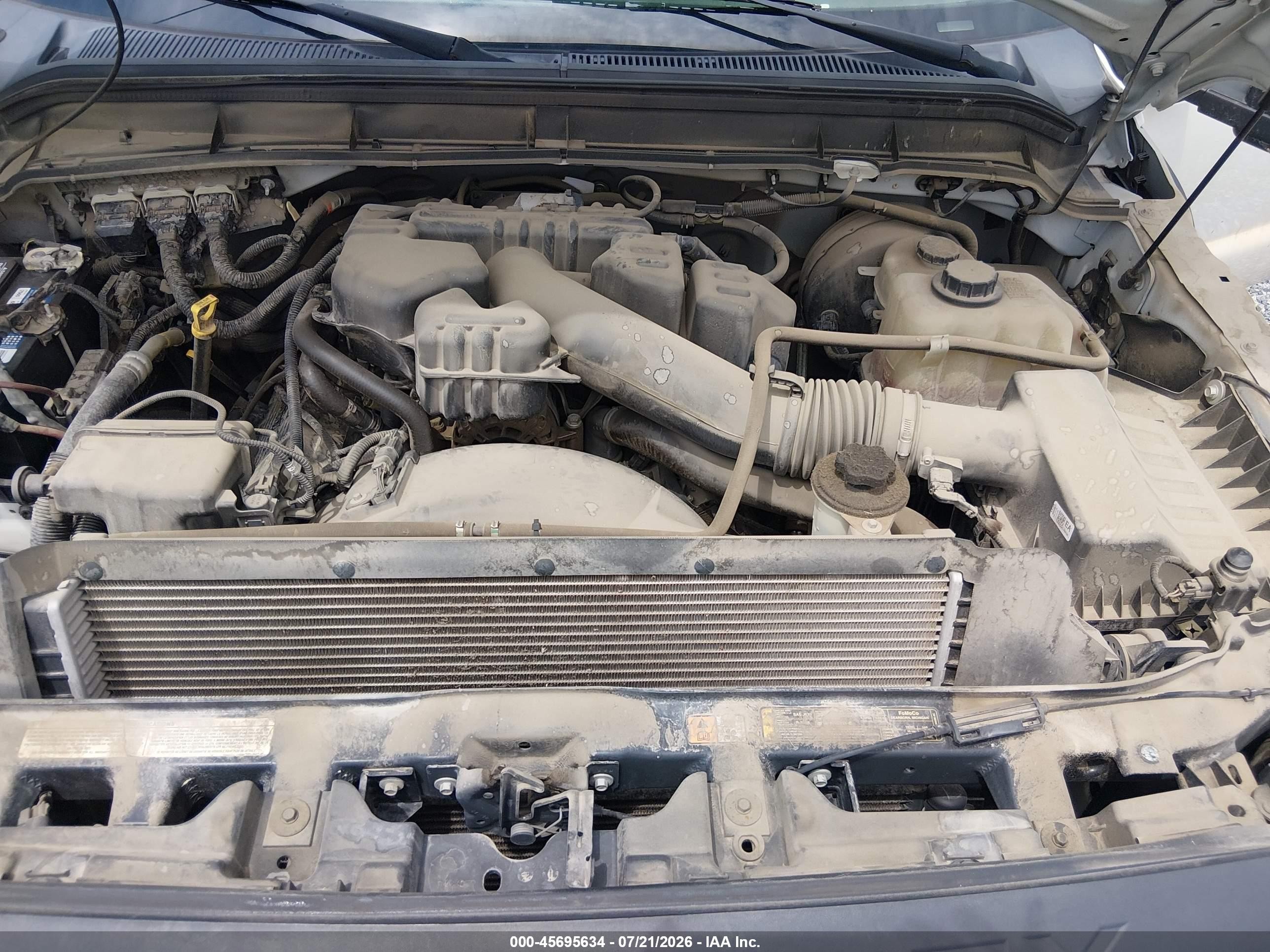 2015 Ford F-250 Xl White vin: 1FT7X2B67FEA35878
