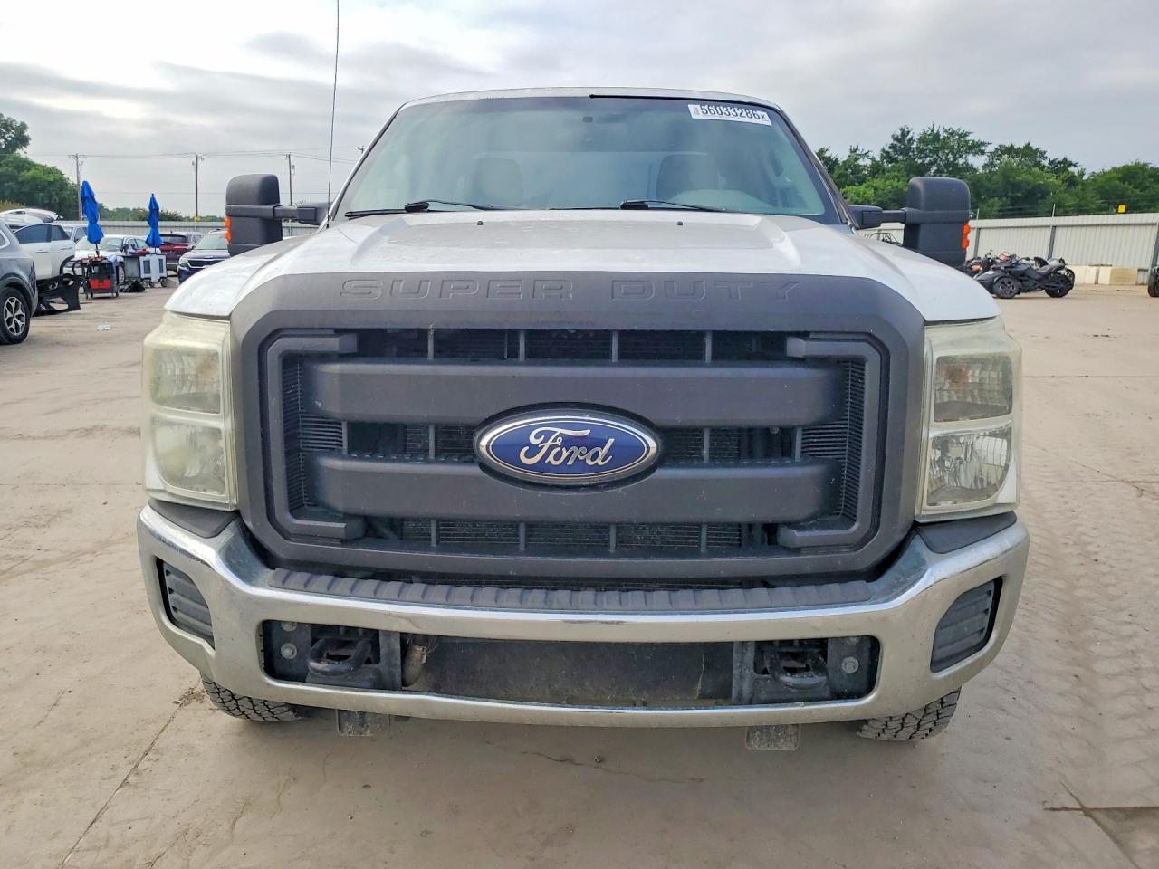 2012 Ford F250 Super Duty White vin: 1FT7X2B68CEA11195