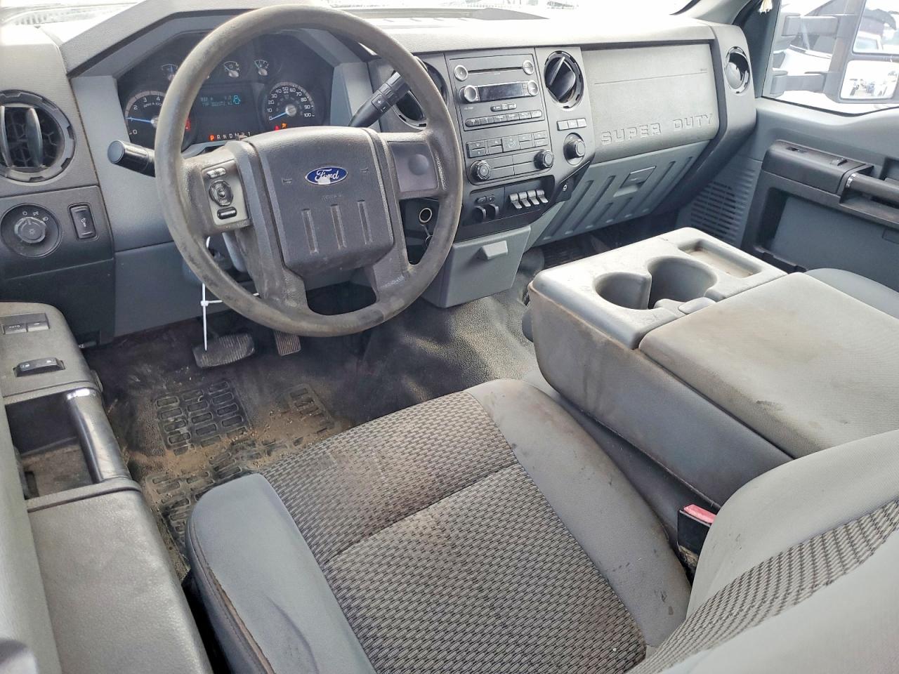 2012 Ford F250 Super Duty White vin: 1FT7X2B68CEA11195