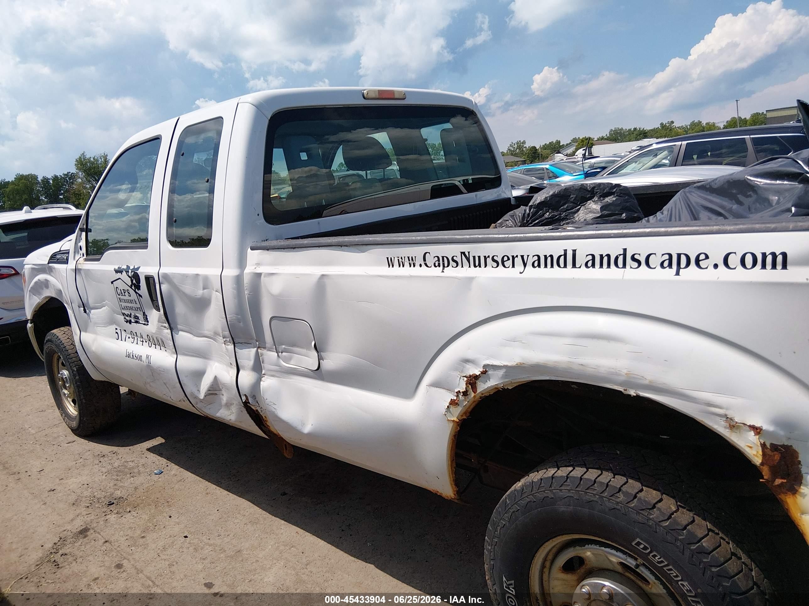 2012 Ford Super Duty F-250 Srw Lariat/xl/xlt White vin: 1FT7X2B68CEA58758
