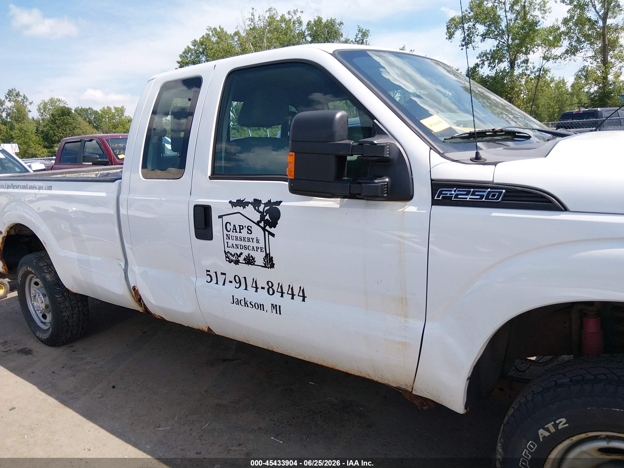 2012 Ford Super Duty F-250 Srw Lariat/xl/xlt White vin: 1FT7X2B68CEA58758