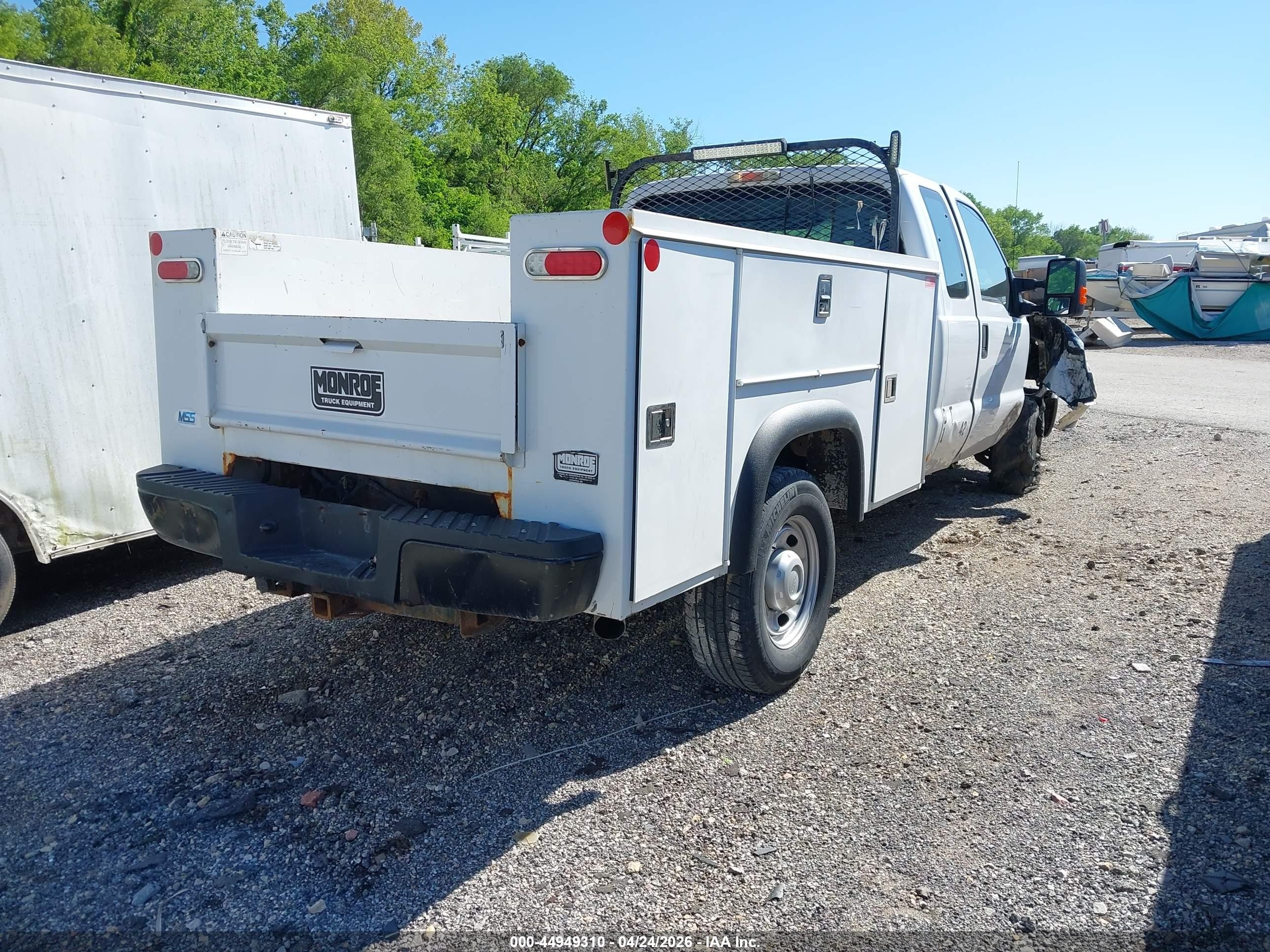2012 Ford F-250 Xl White vin: 1FT7X2B68CEB93576