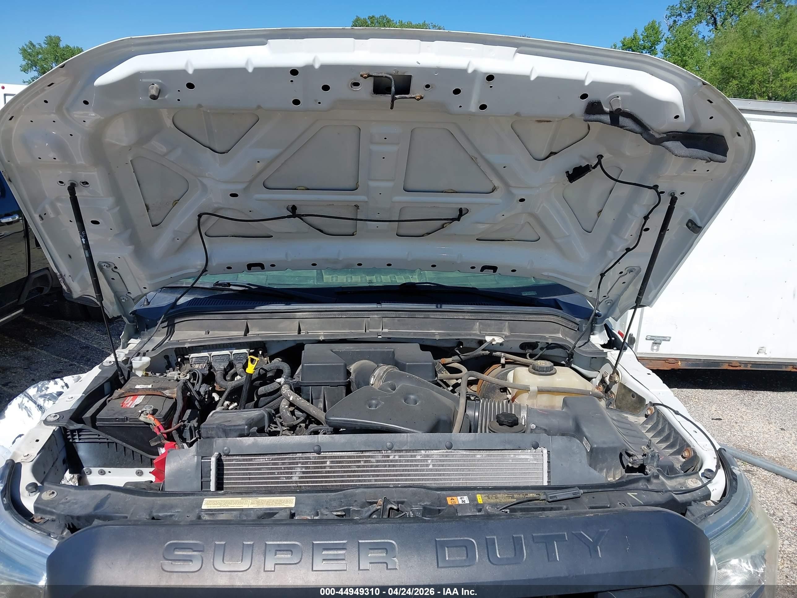 2012 Ford F-250 Xl White vin: 1FT7X2B68CEB93576