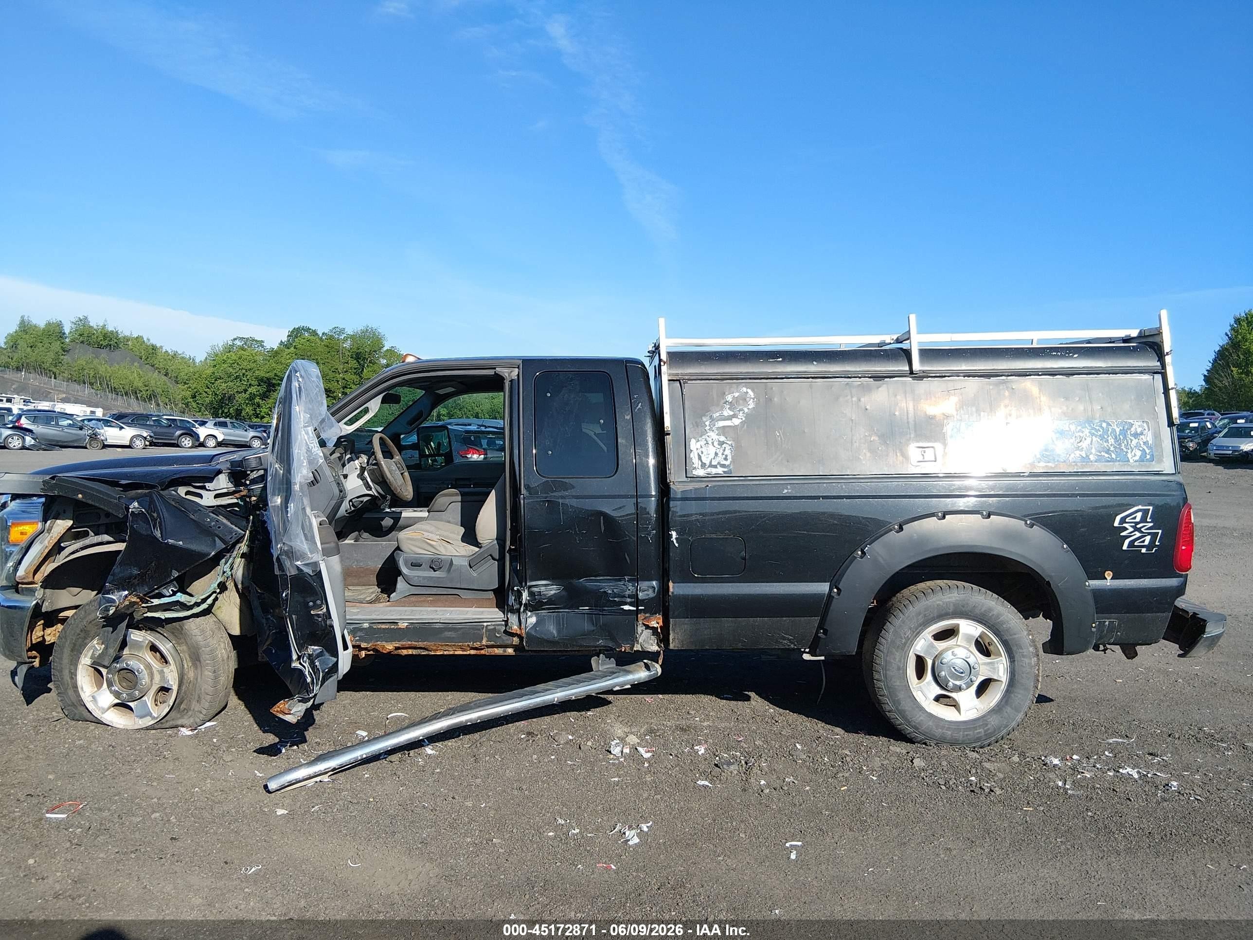 2013 Ford F-250 Xlt Black vin: 1FT7X2B68DEA44294