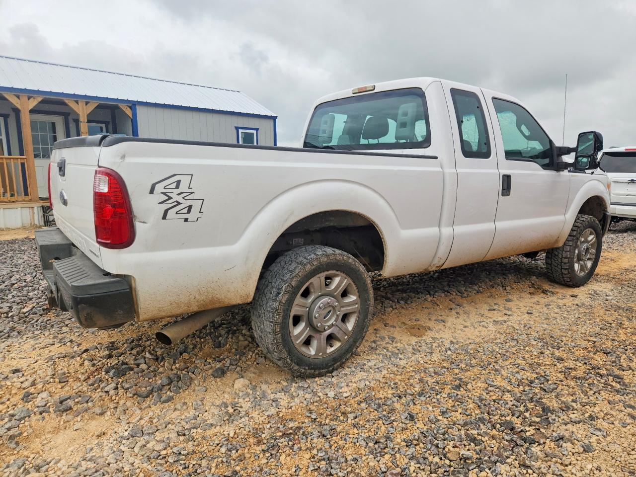 2013 Ford F250 Super Duty Белый vin: 1FT7X2B68DEA93575