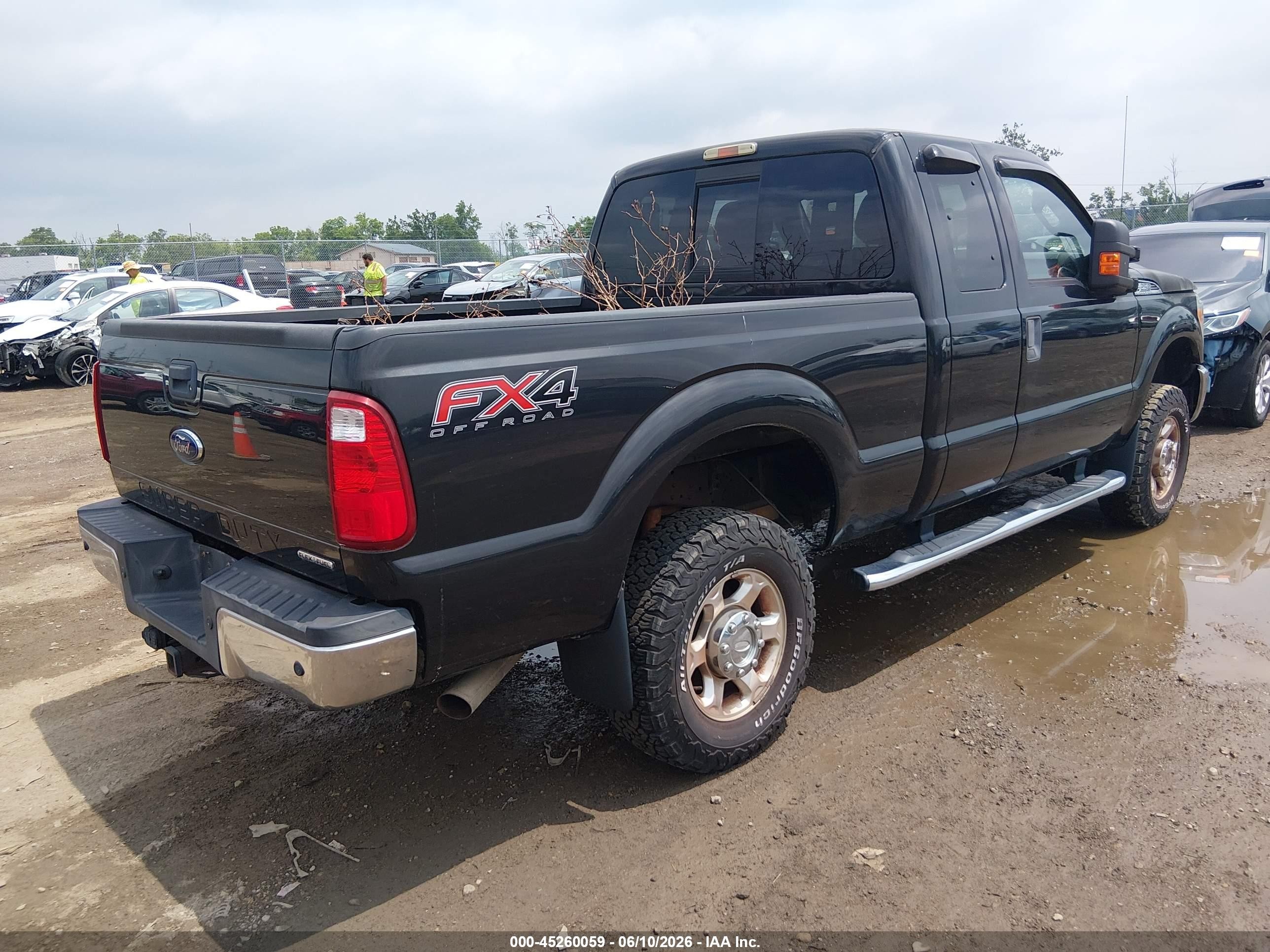 2014 Ford F-250 Xlt Black vin: 1FT7X2B68EEB05936
