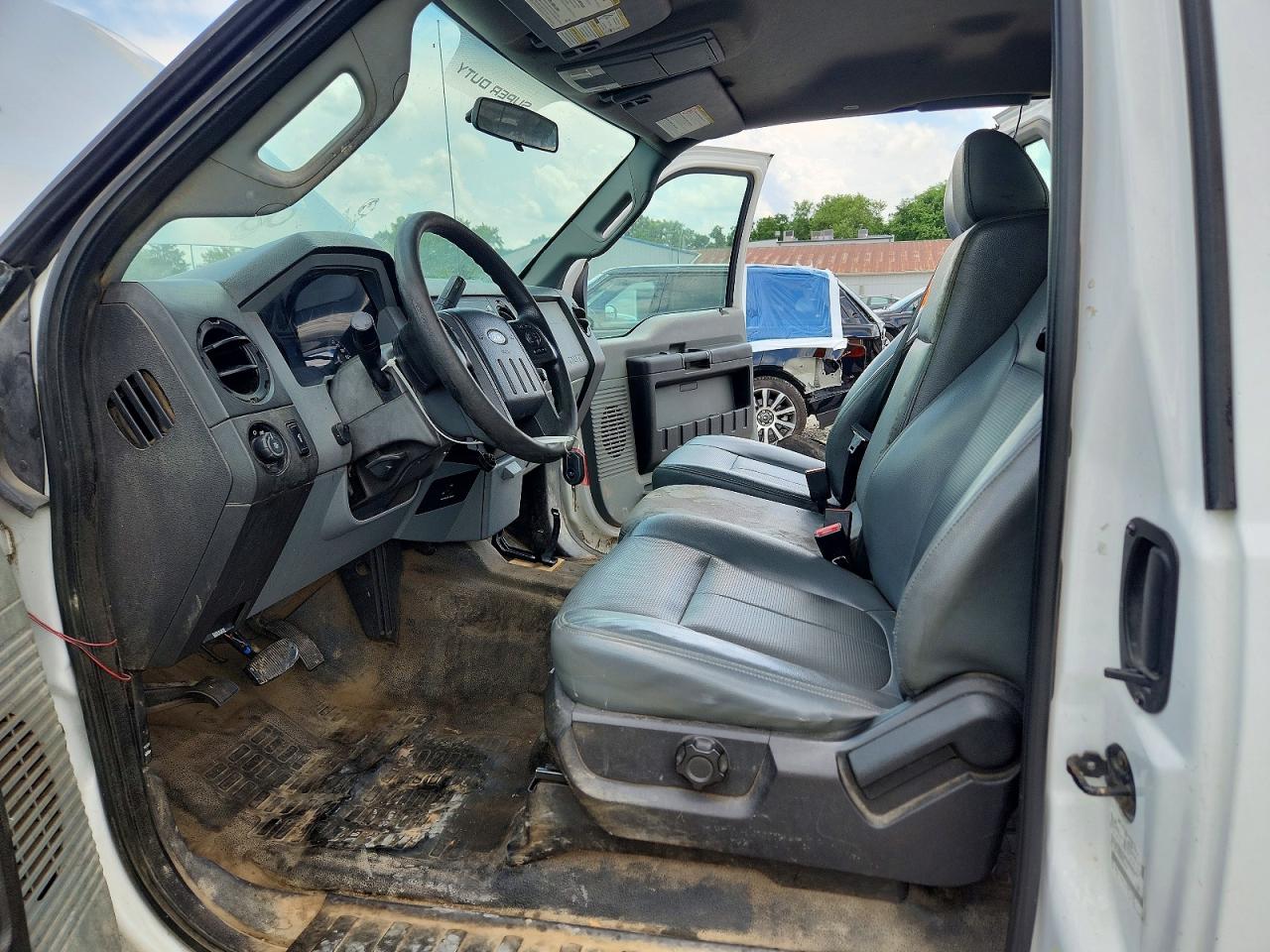 2015 Ford F250 Super Duty White vin: 1FT7X2B68FEA62085