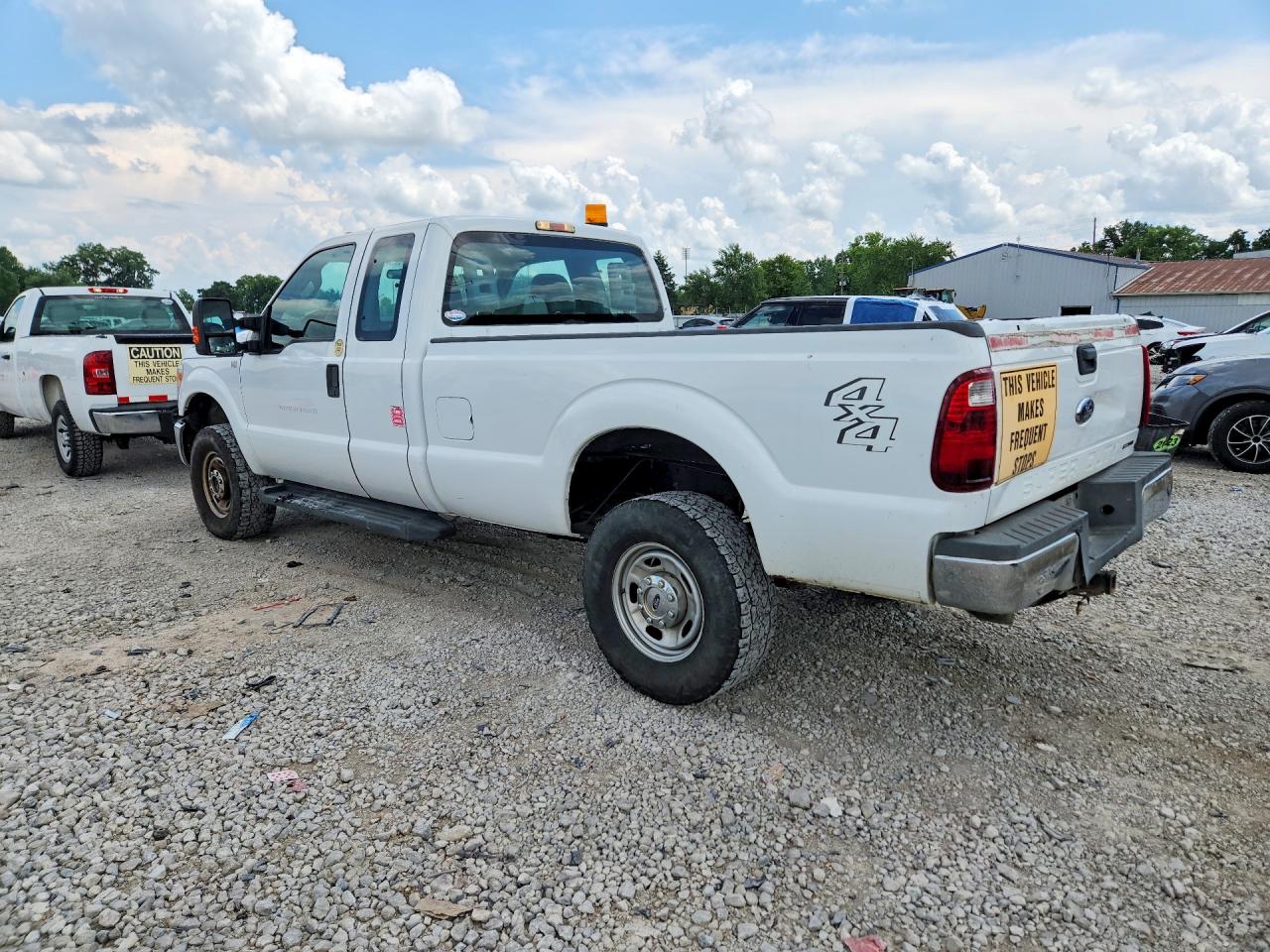 2015 Ford F250 Super Duty White vin: 1FT7X2B68FEA62085