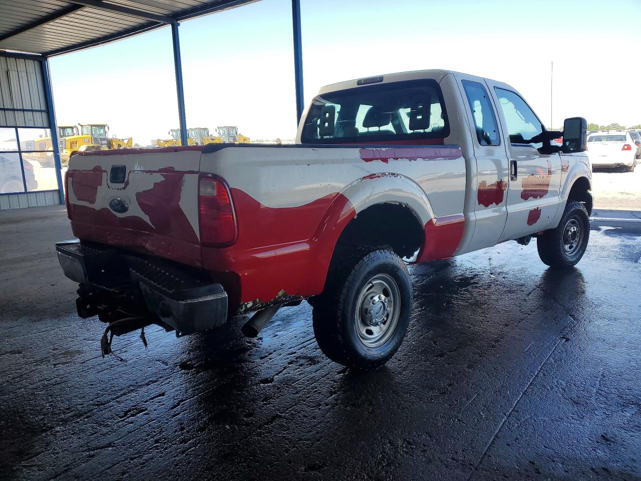 2015 Ford F250 Super Duty Белый vin: 1FT7X2B68FEC90961