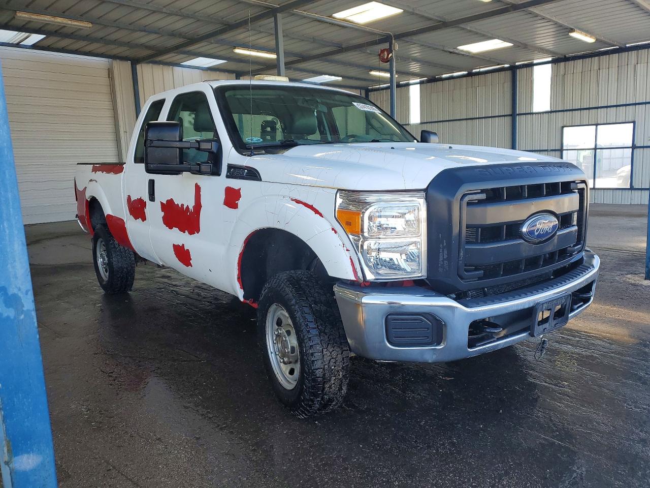 2015 Ford F250 Super Duty Белый vin: 1FT7X2B68FEC90961
