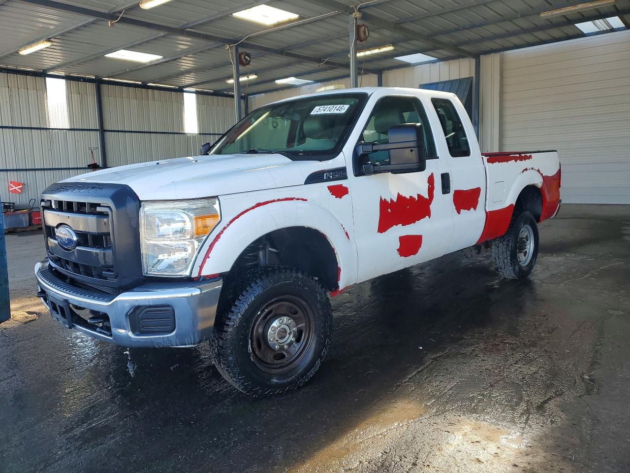 2015 Ford F250 Super Duty Белый vin: 1FT7X2B68FEC90961