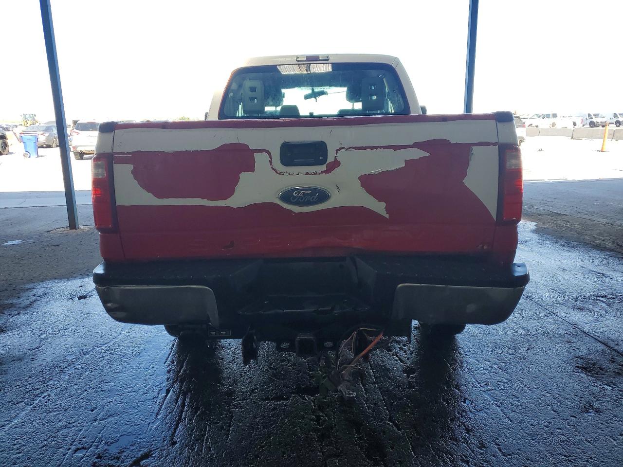 2015 Ford F250 Super Duty Белый vin: 1FT7X2B68FEC90961