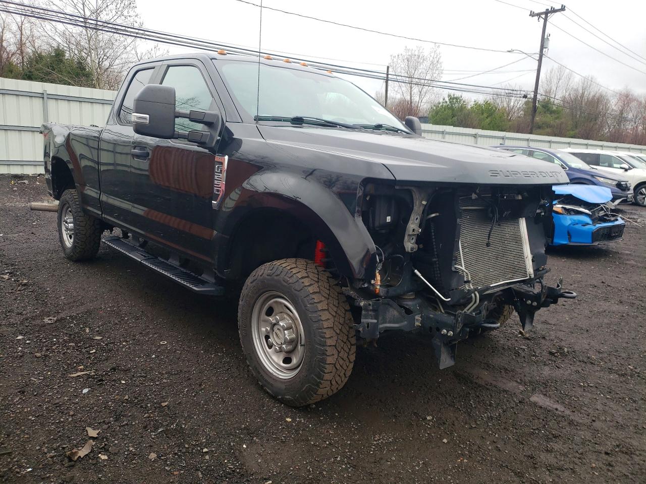 2017 Ford F250 Super Duty Черный vin: 1FT7X2B68HEB66840
