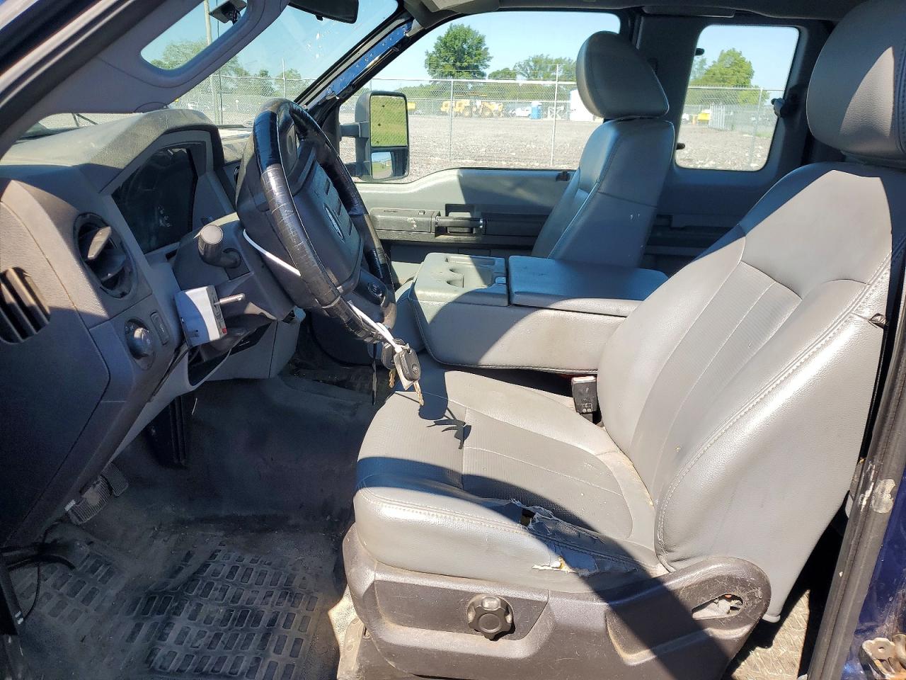 2011 Ford F250 Super Duty Blue vin: 1FT7X2B69BEB00479