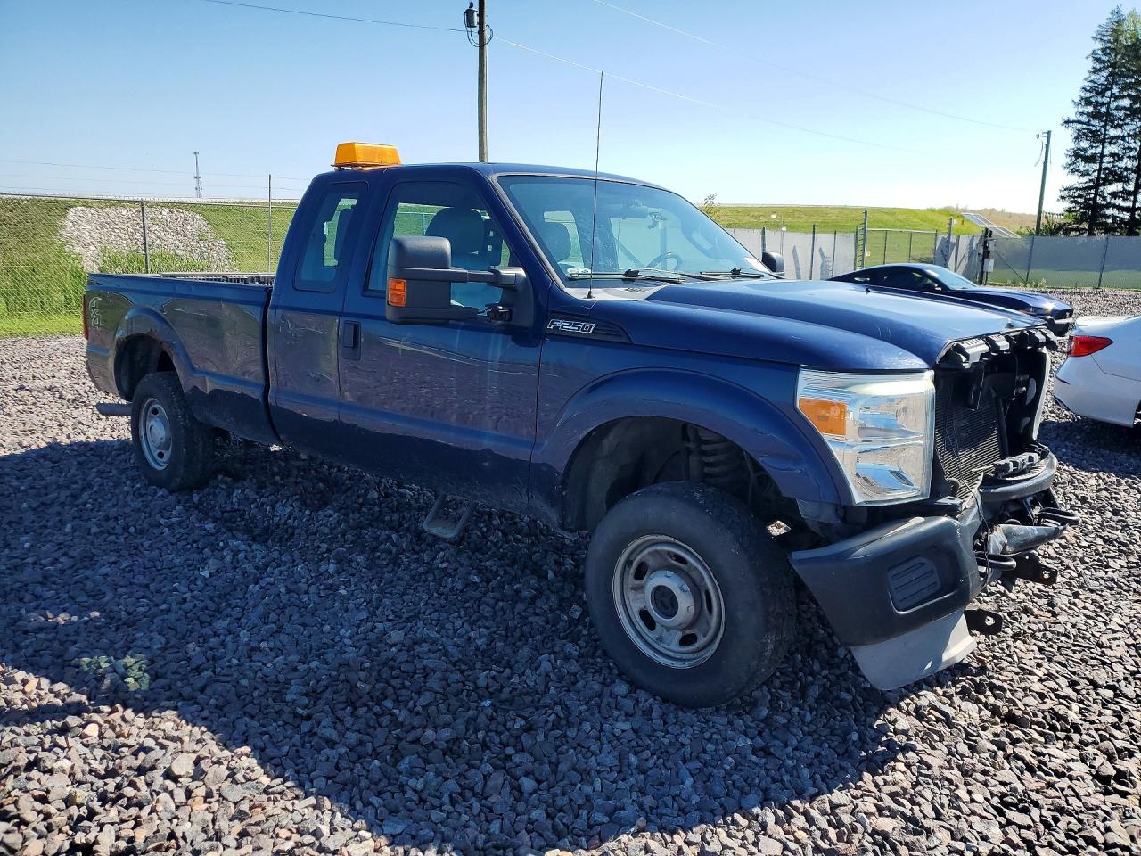 2011 Ford F250 Super Duty Blue vin: 1FT7X2B69BEB00479