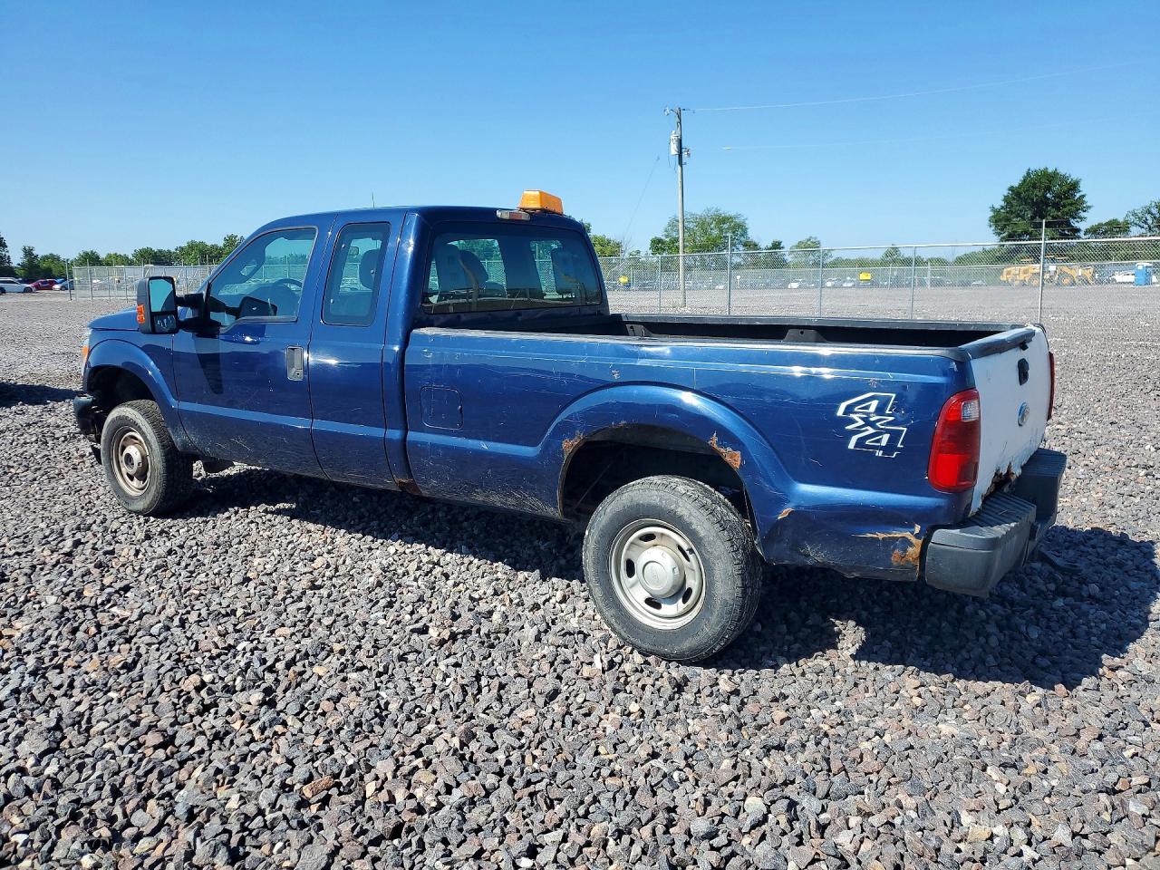 2011 Ford F250 Super Duty Blue vin: 1FT7X2B69BEB00479