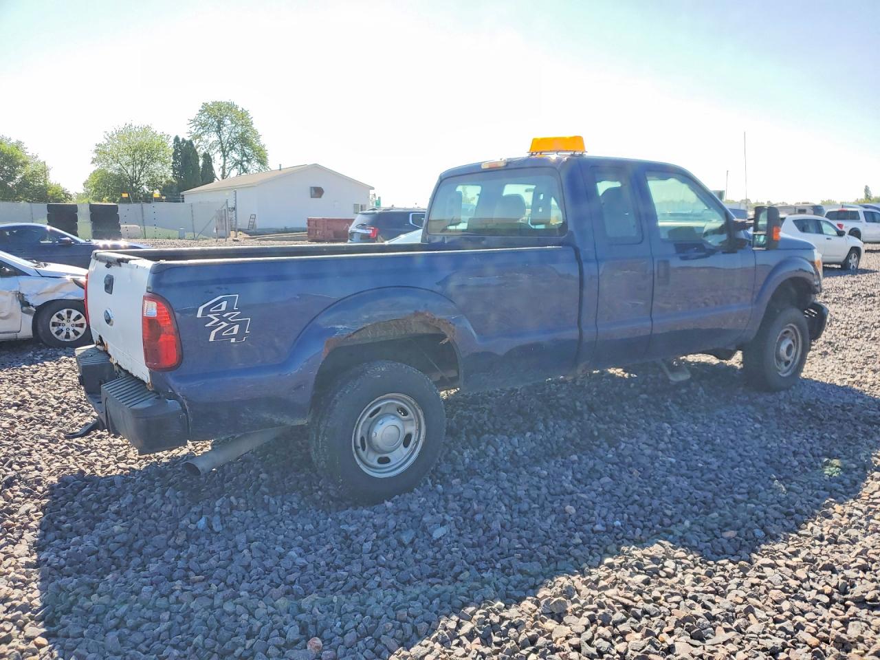 2011 Ford F250 Super Duty Blue vin: 1FT7X2B69BEB00479