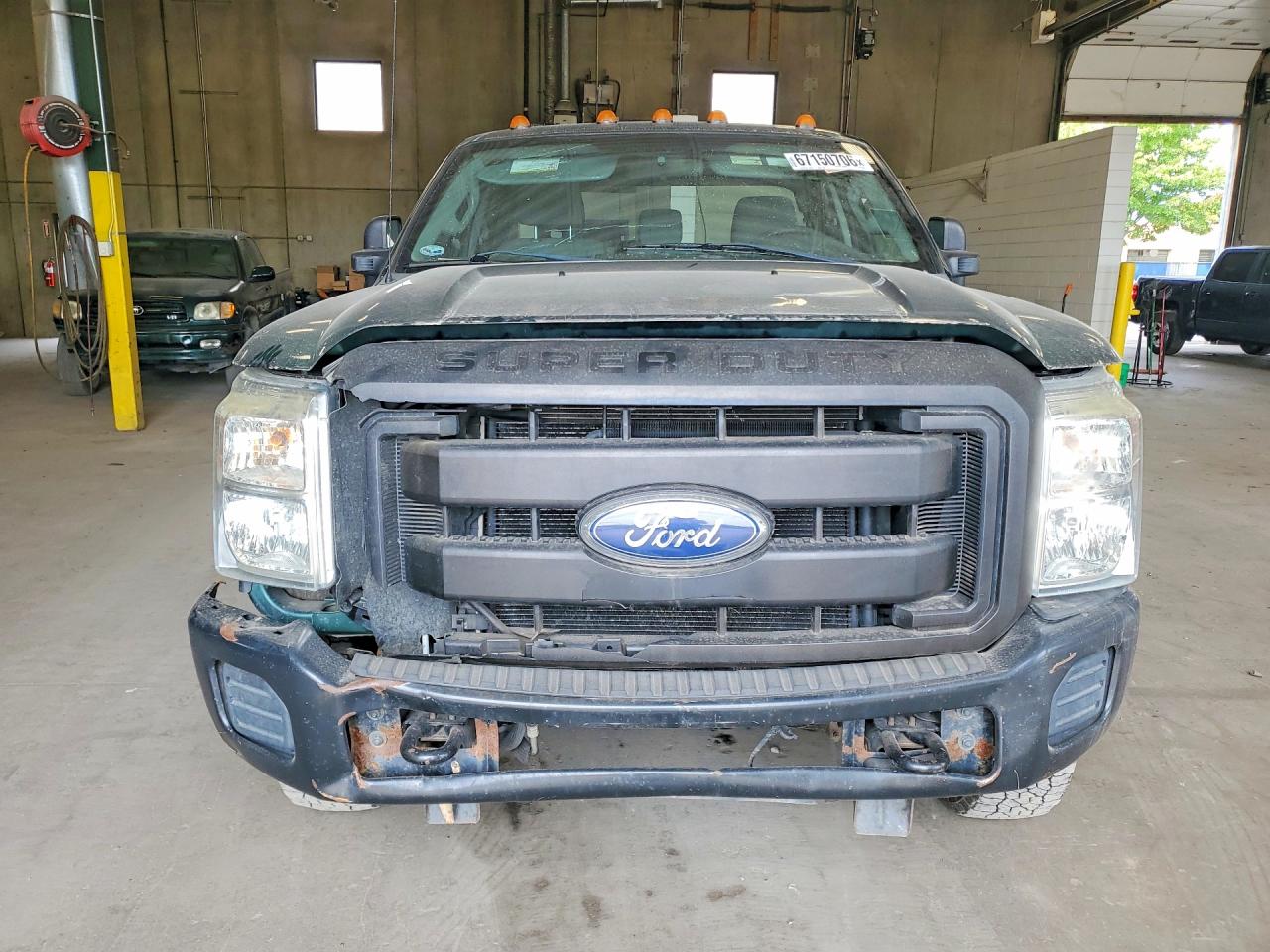 2012 Ford F250 Super Duty Blue vin: 1FT7X2B69CEA33402