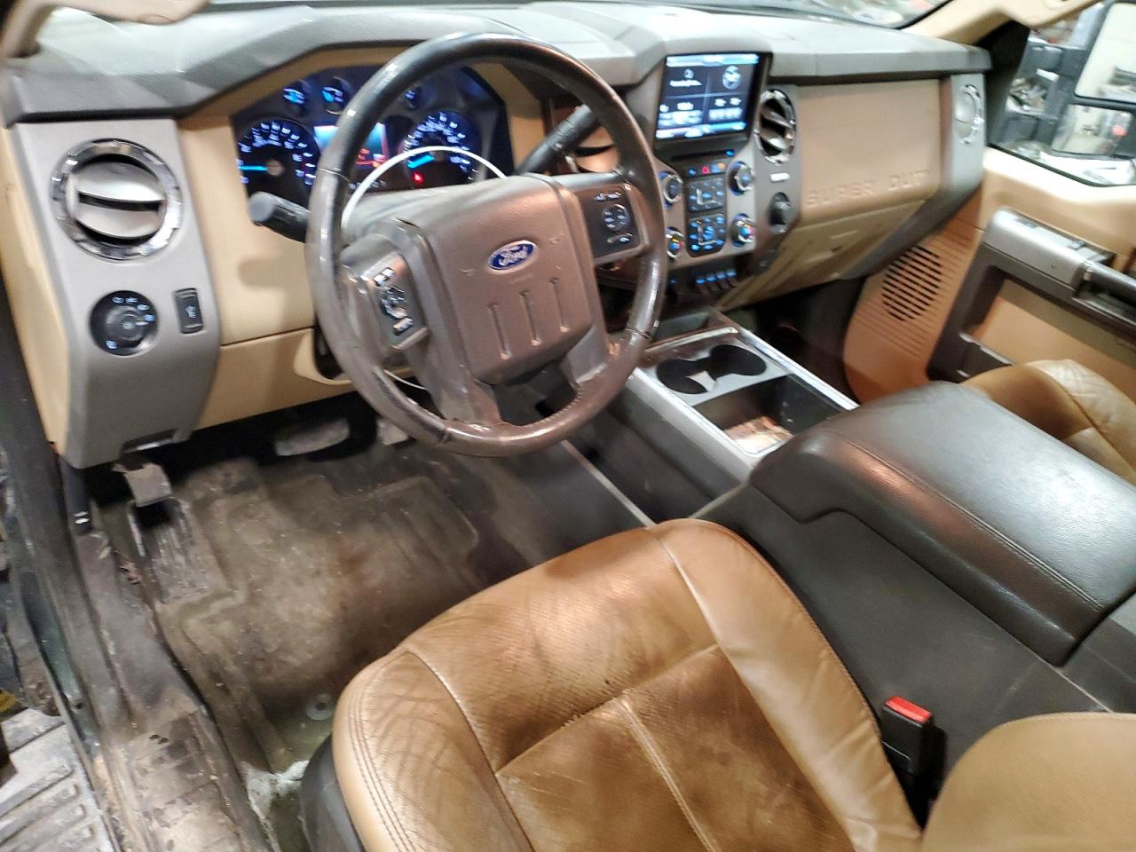 2015 Ford F250 Super Duty Green vin: 1FT7X2B69FEA37244