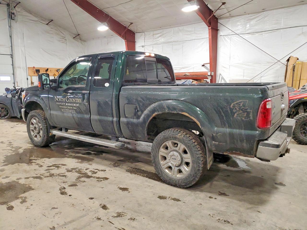2015 Ford F250 Super Duty Green vin: 1FT7X2B69FEA37244
