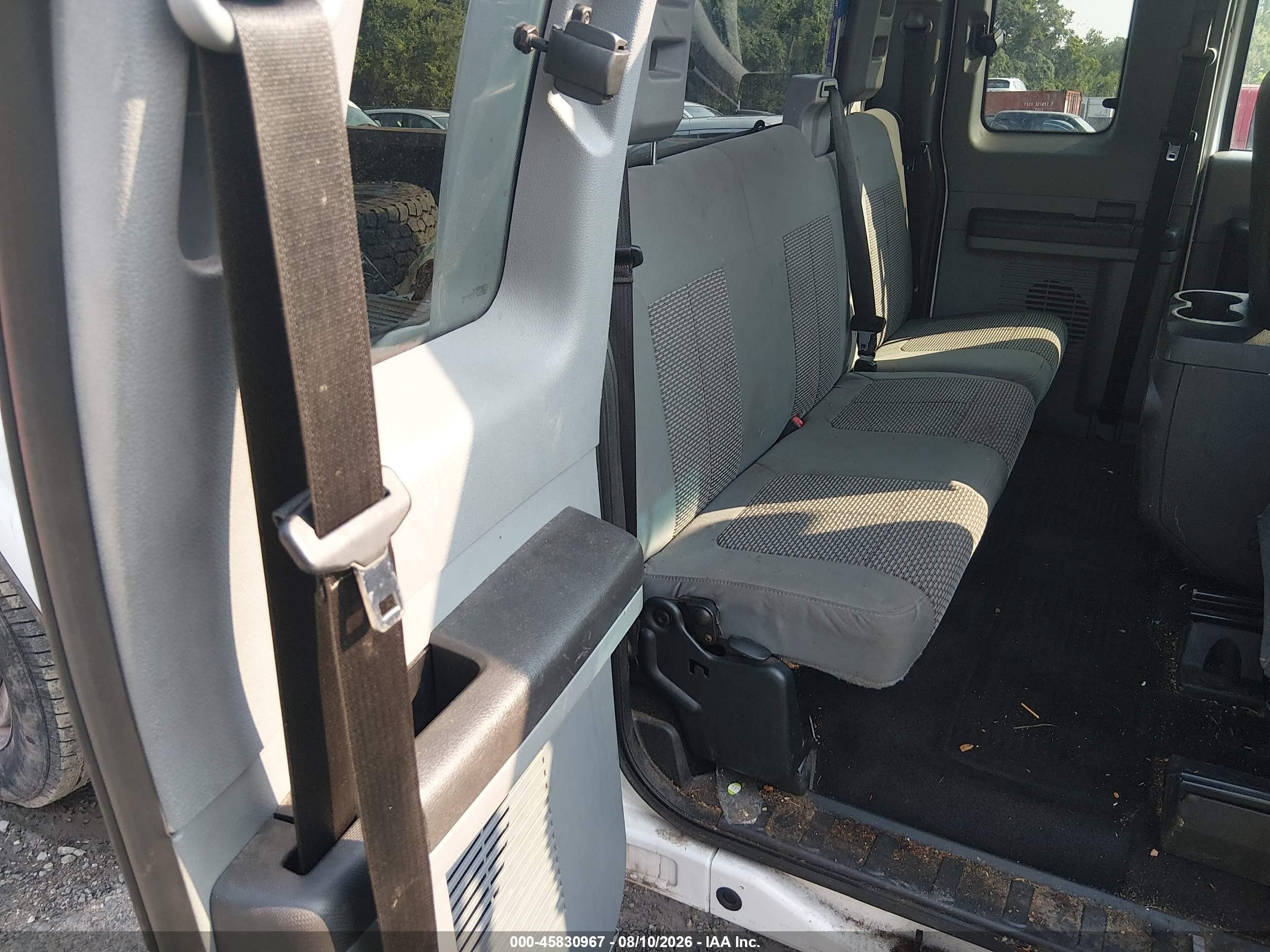 2015 Ford F-250 Xlt White vin: 1FT7X2B69FEC87261