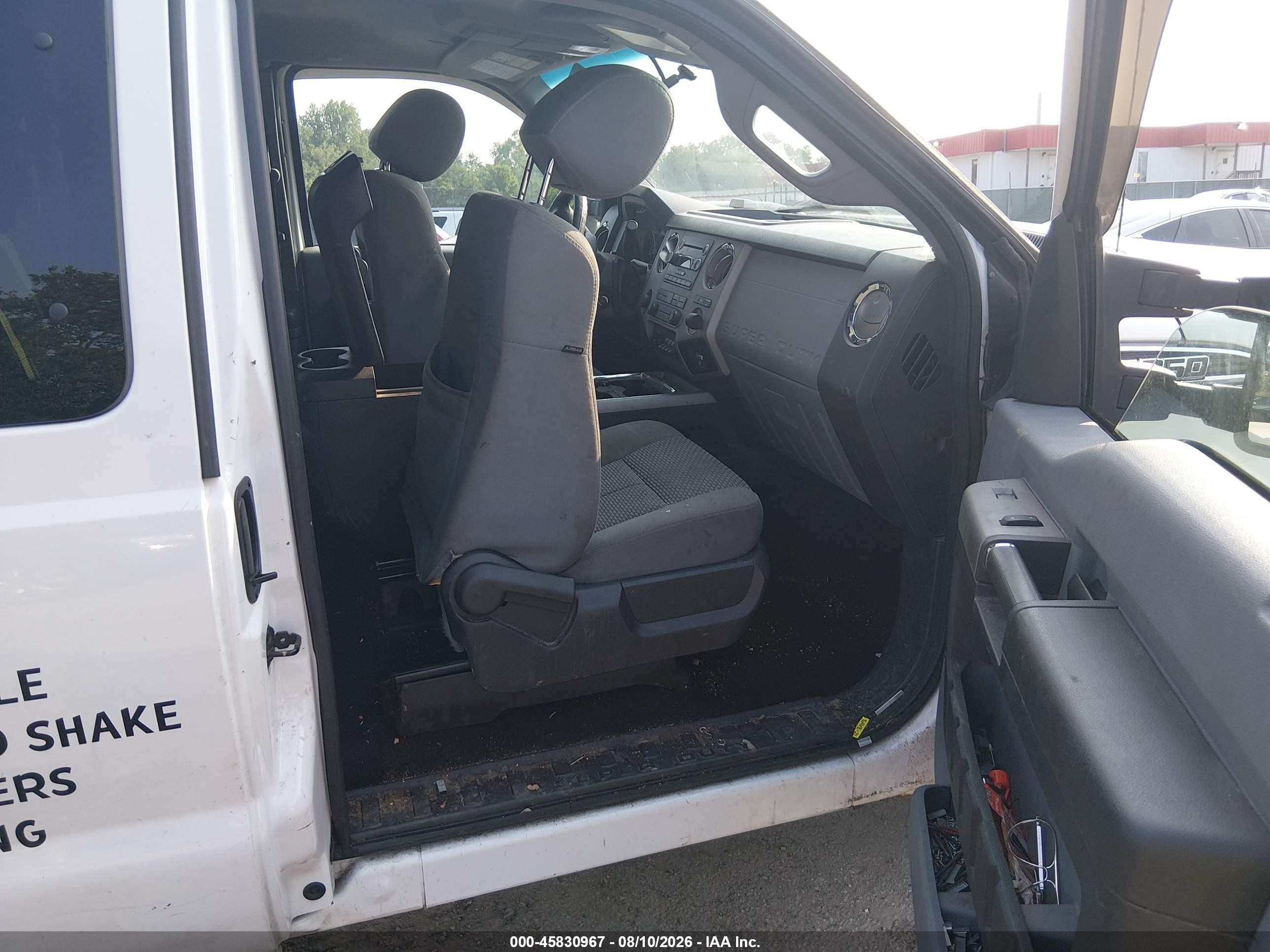 2015 Ford F-250 Xlt White vin: 1FT7X2B69FEC87261