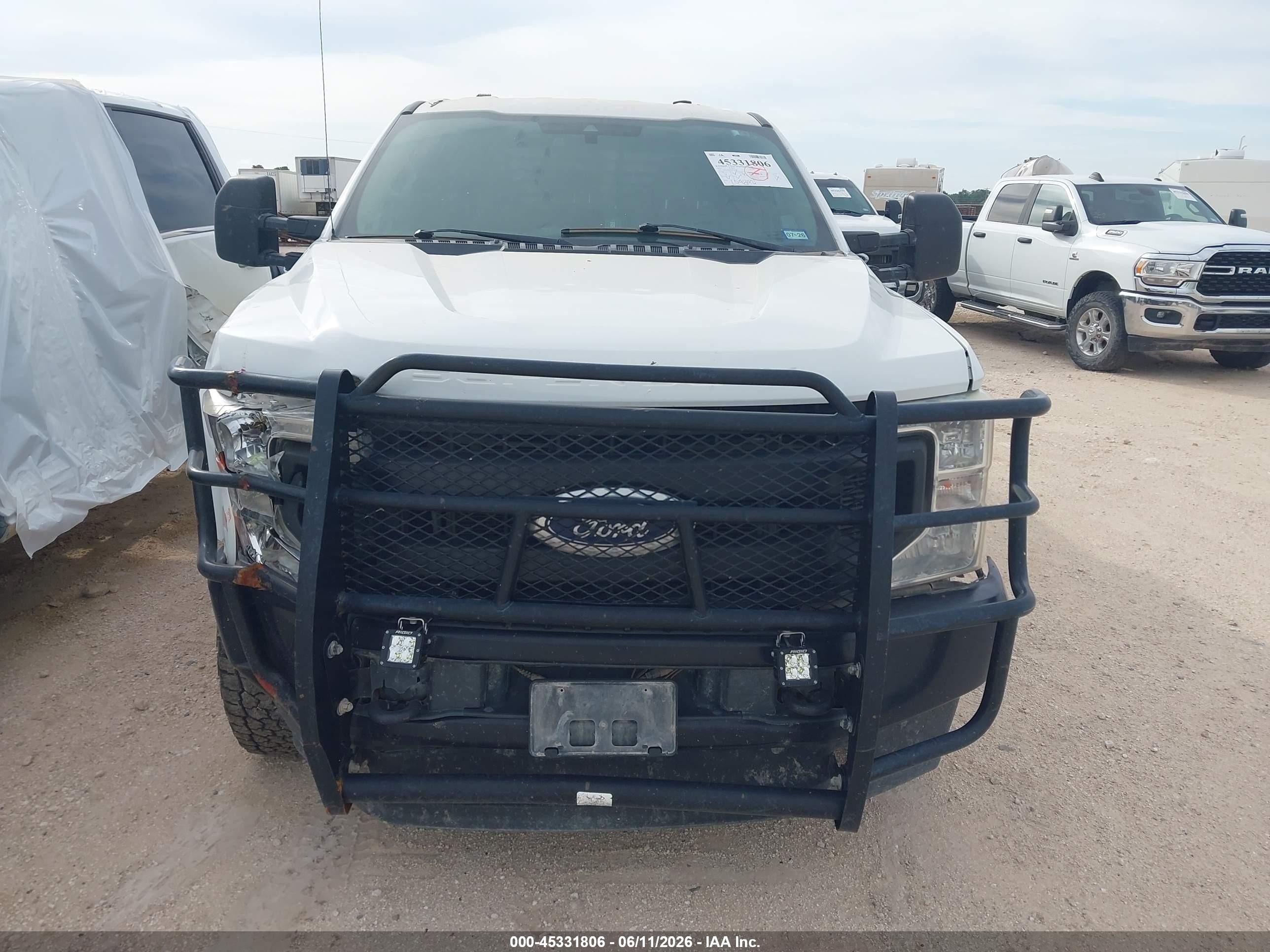 2021 Ford F-250 Xl White vin: 1FT7X2B69MED56883