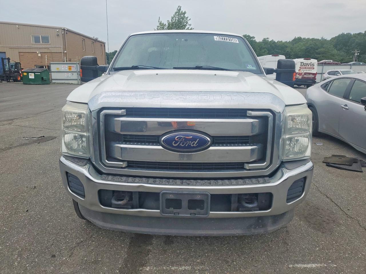 2014 Ford F250 Super Duty White vin: 1FT7X2B6XEEA34464