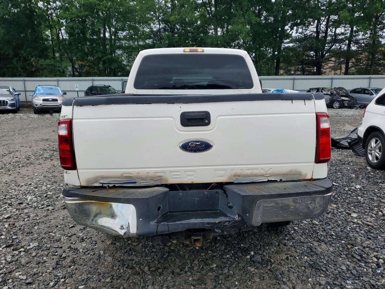 2015 Ford F250 Super Duty White vin: 1FT7X2B6XFEA30285
