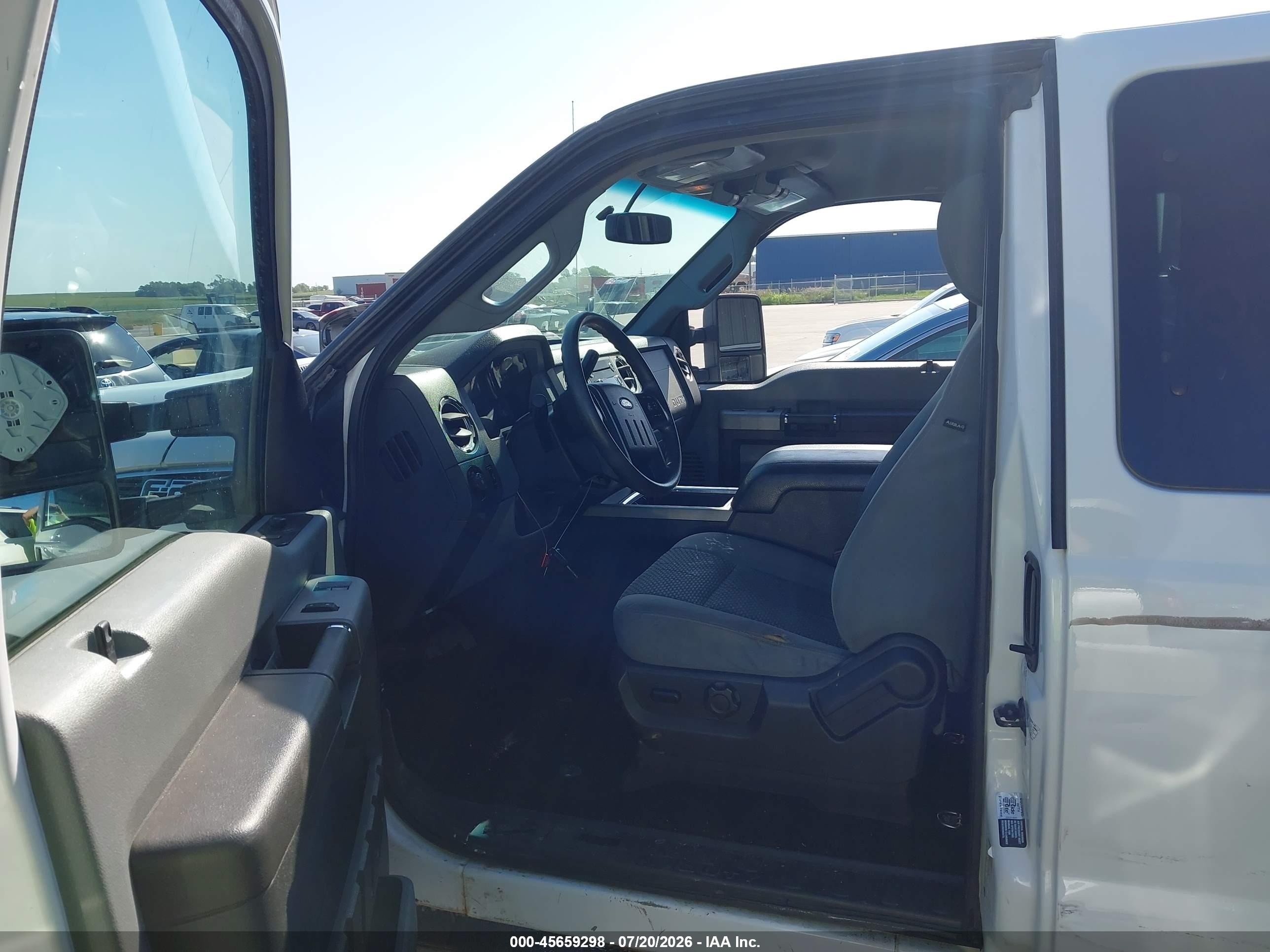 2015 Ford F-250 Xlt Белый vin: 1FT7X2B6XFEA43229