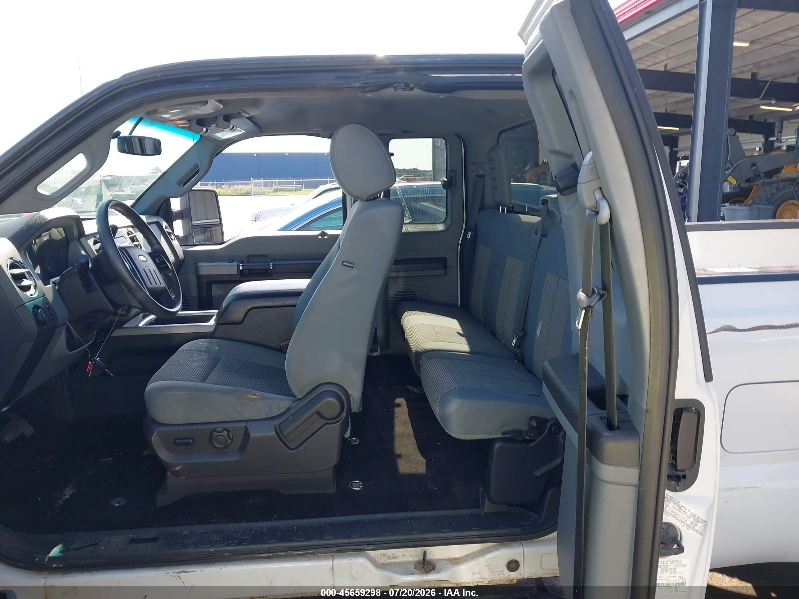 2015 Ford F-250 Xlt Белый vin: 1FT7X2B6XFEA43229