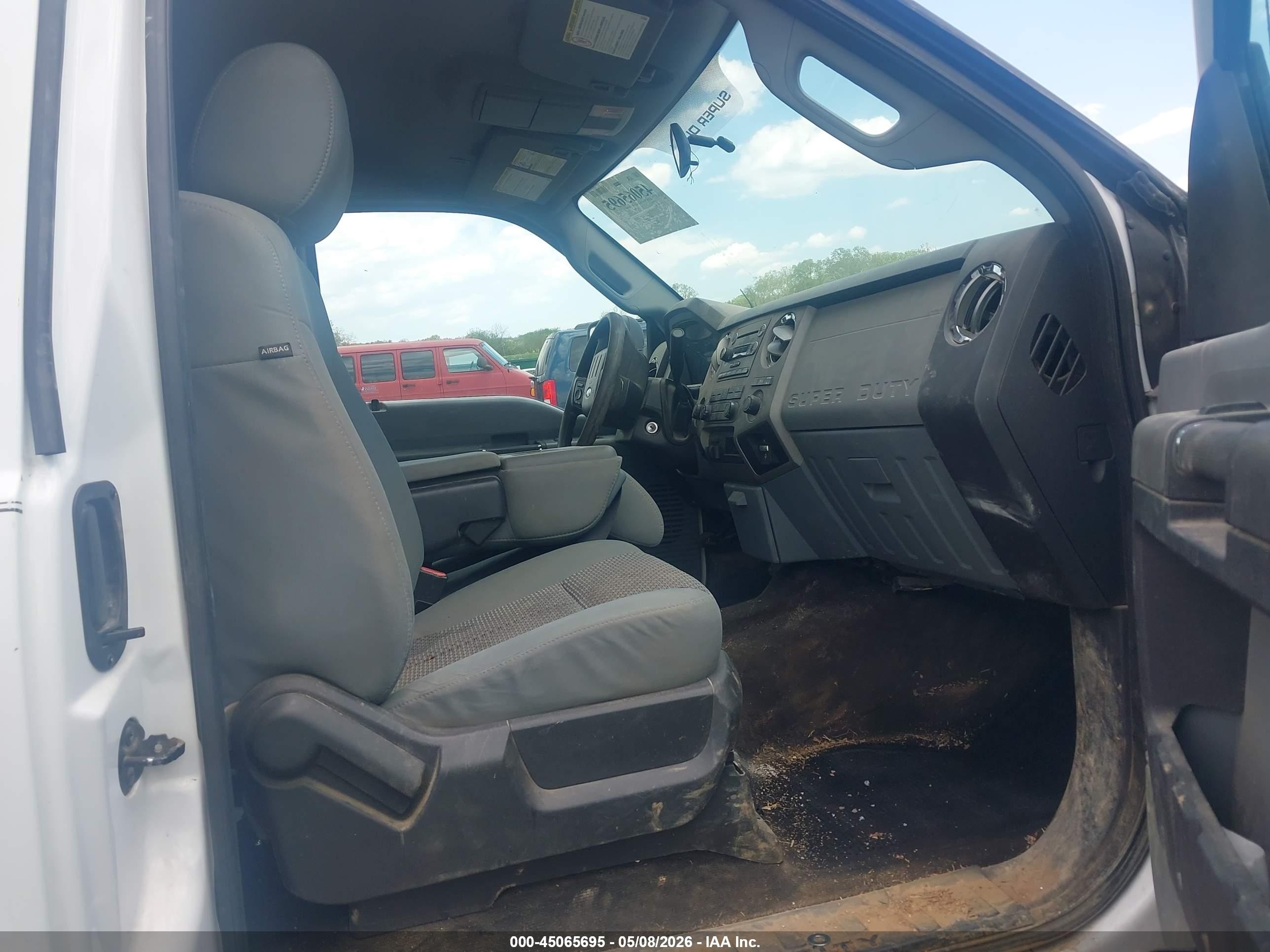 2015 Ford F-250 Xlt White vin: 1FT7X2B6XFED46530