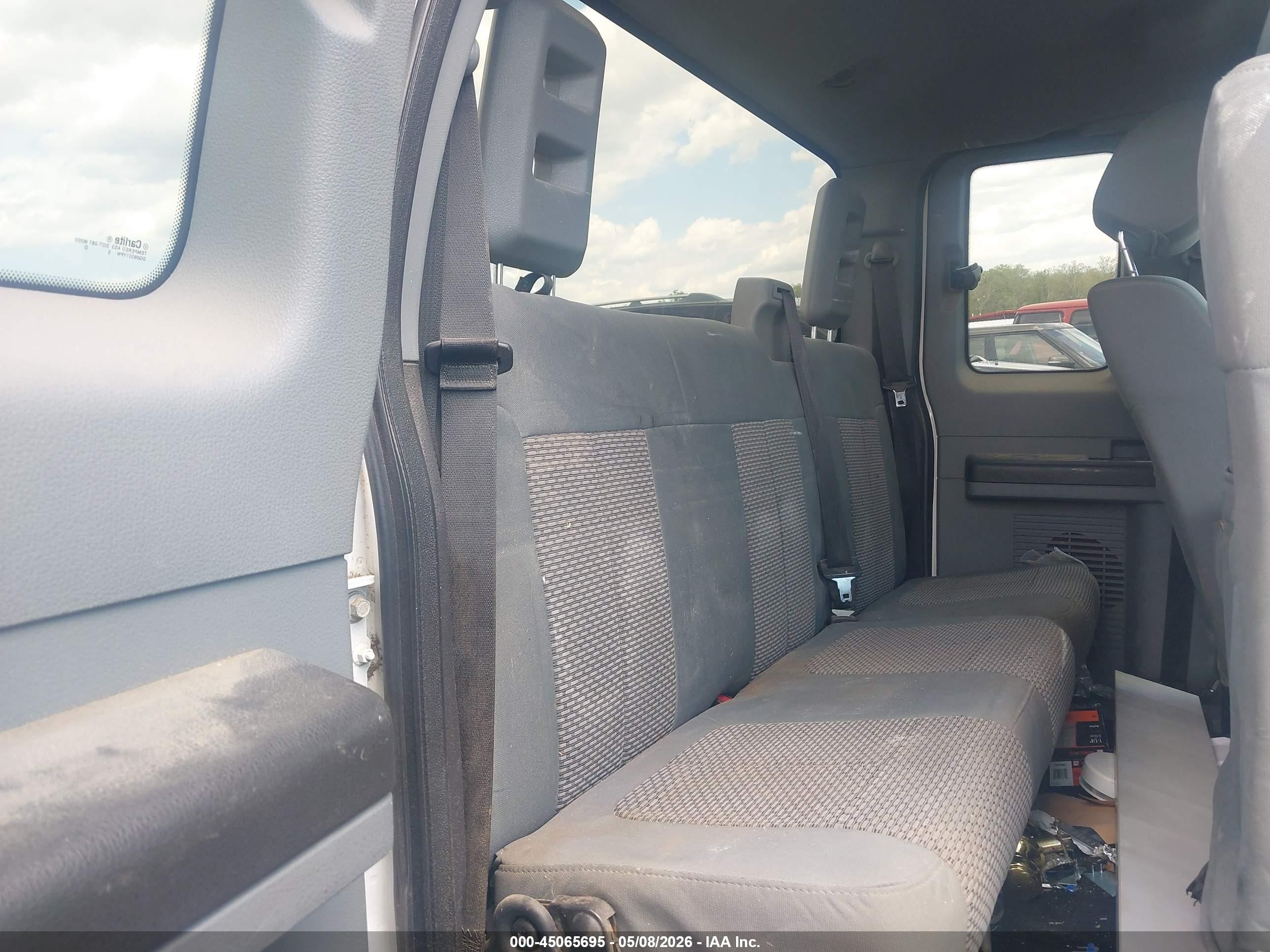 2015 Ford F-250 Xlt White vin: 1FT7X2B6XFED46530