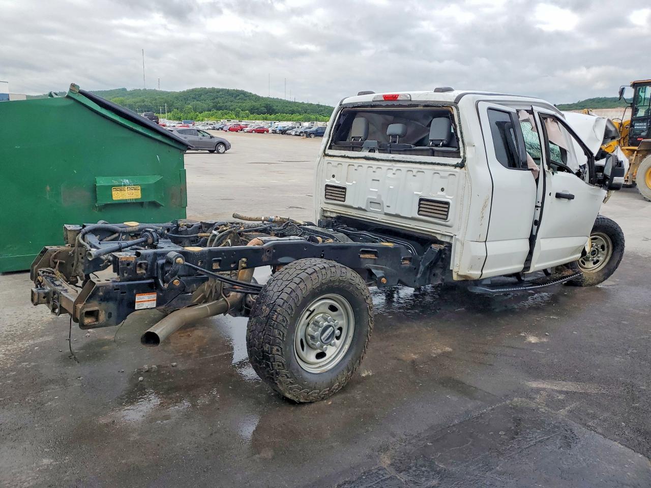 2023 Ford F250 Super Duty White vin: 1FT7X2BA4PEC62449