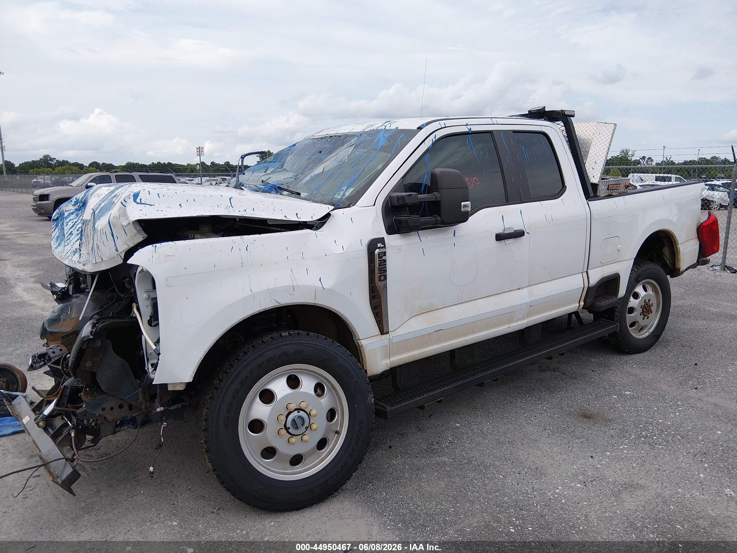 2023 Ford F-250 Xl White vin: 1FT7X2BA7PED19078