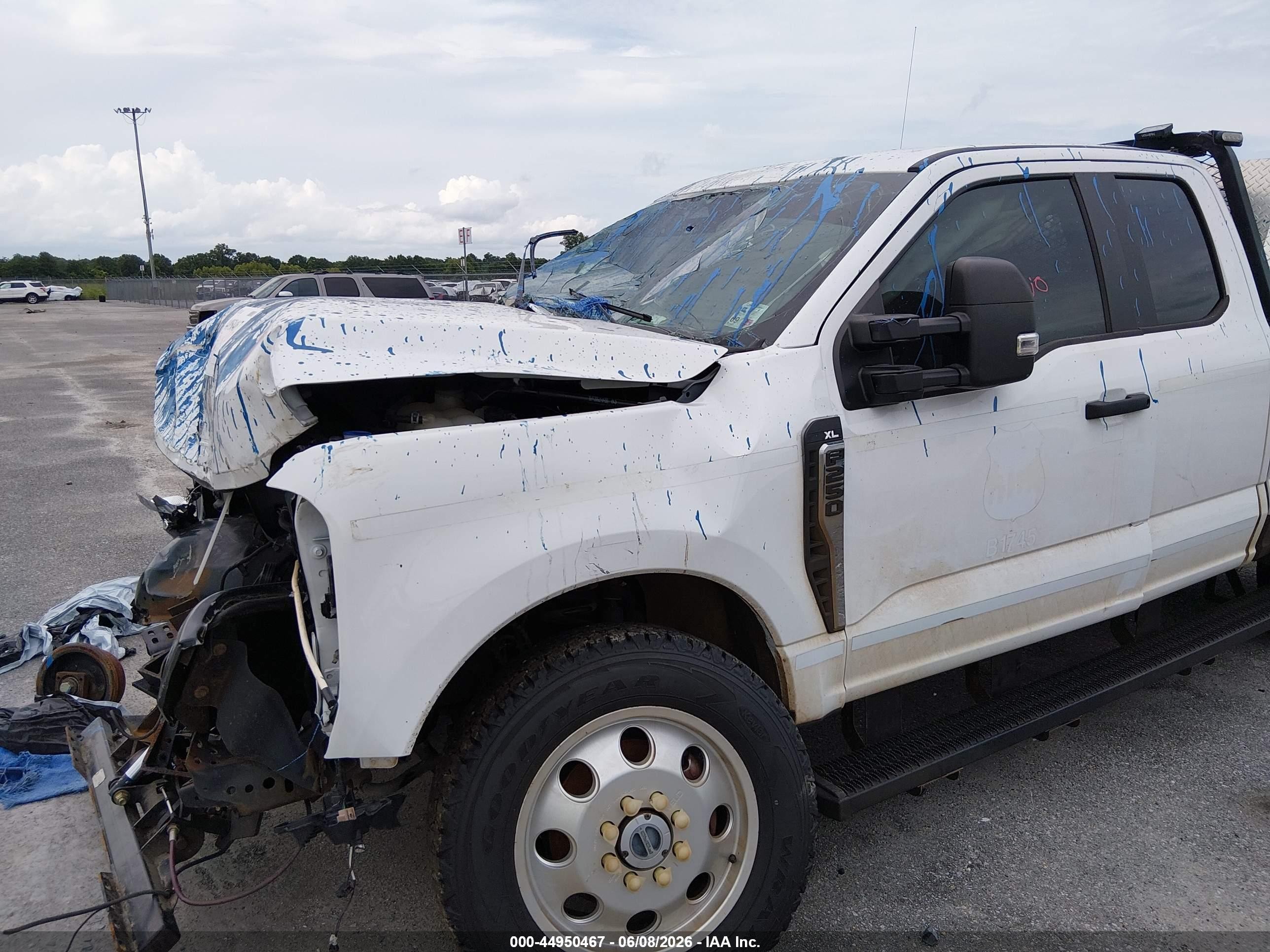 2023 Ford F-250 Xl White vin: 1FT7X2BA7PED19078