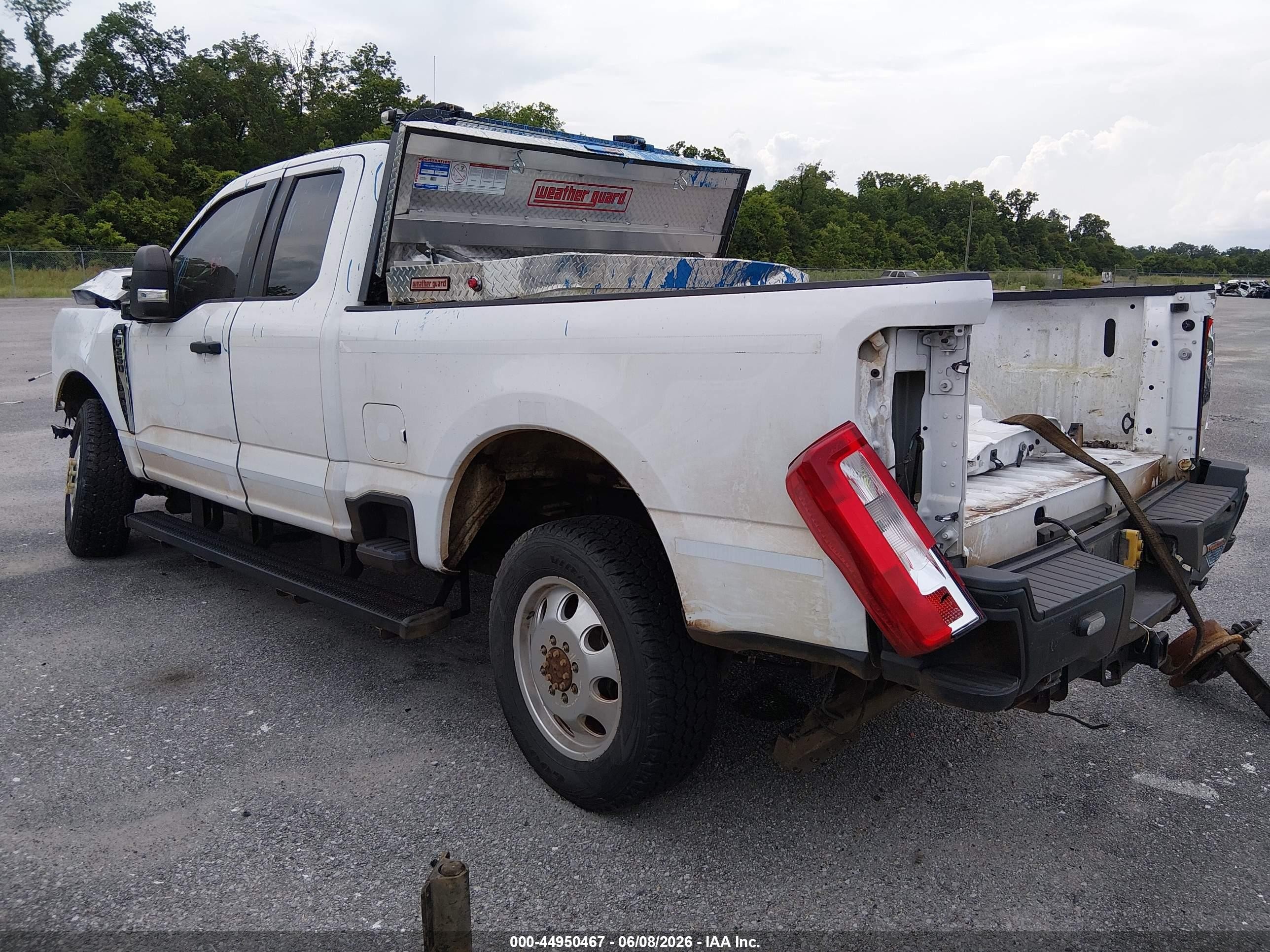 2023 Ford F-250 Xl White vin: 1FT7X2BA7PED19078