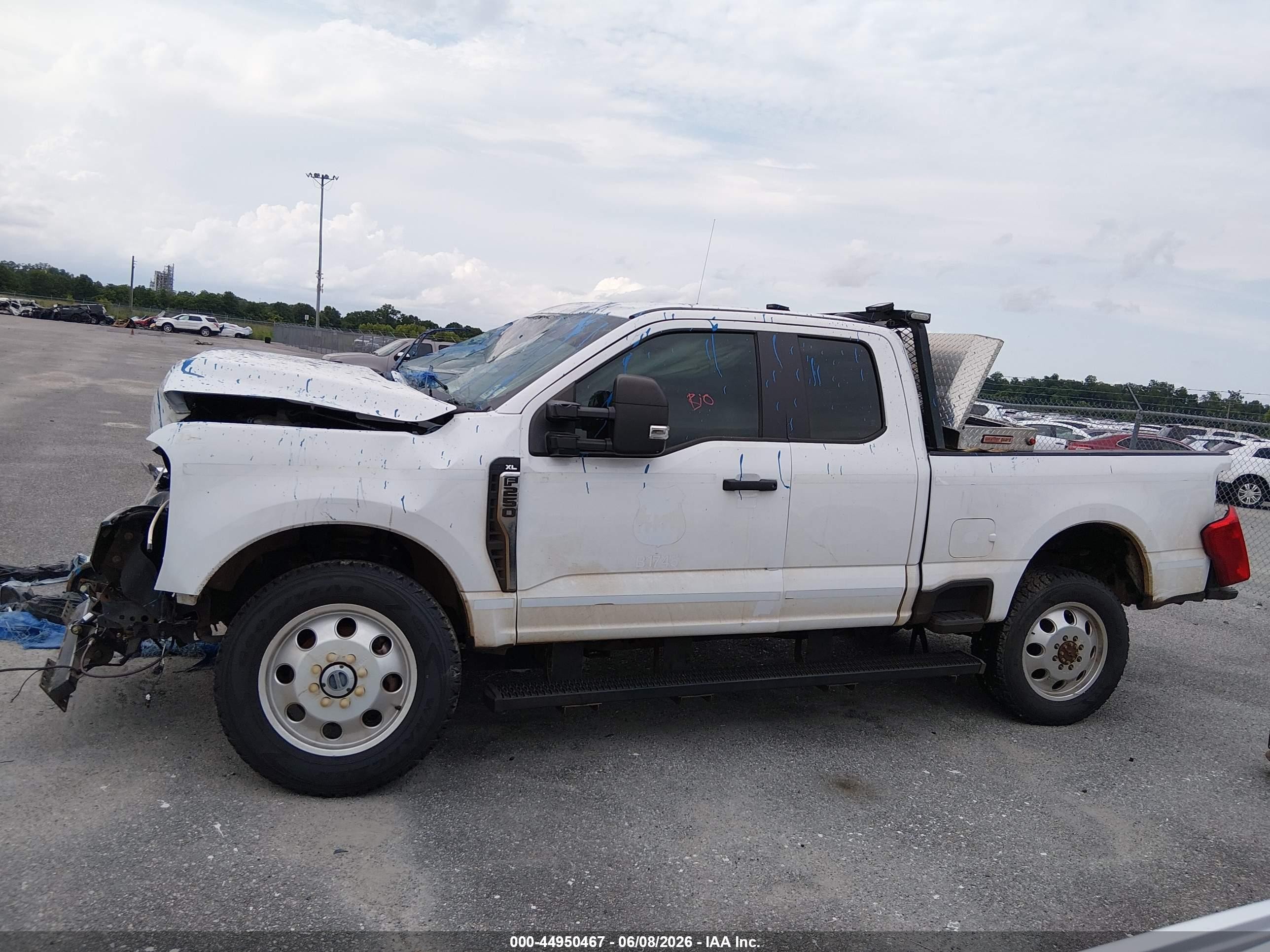 2023 Ford F-250 Xl White vin: 1FT7X2BA7PED19078