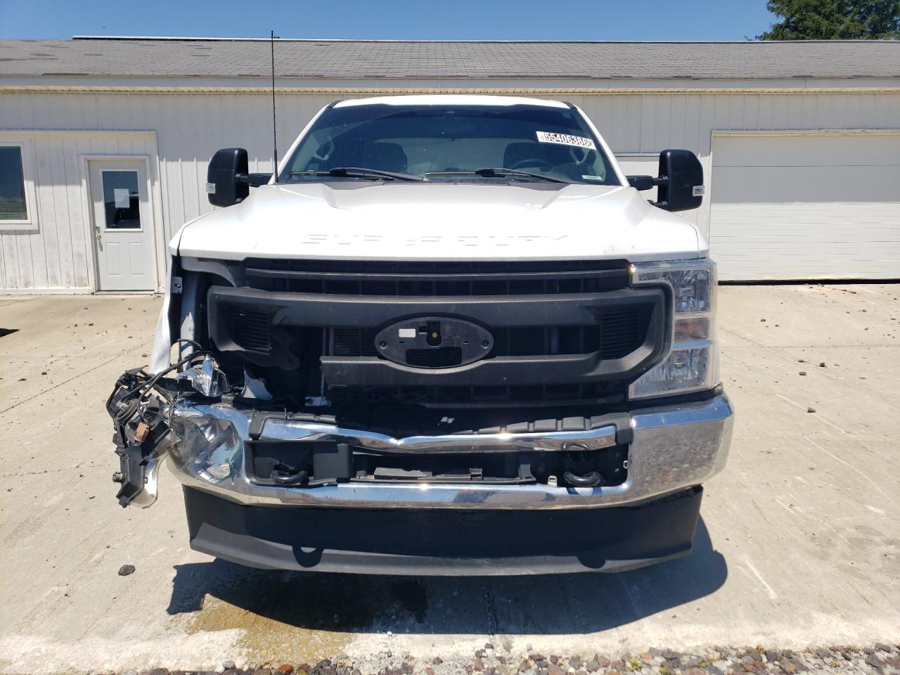 2022 Ford F250 Super Duty White vin: 1FT7X2BN2NED78989 Damage: Grille, Broken, Replacement Required