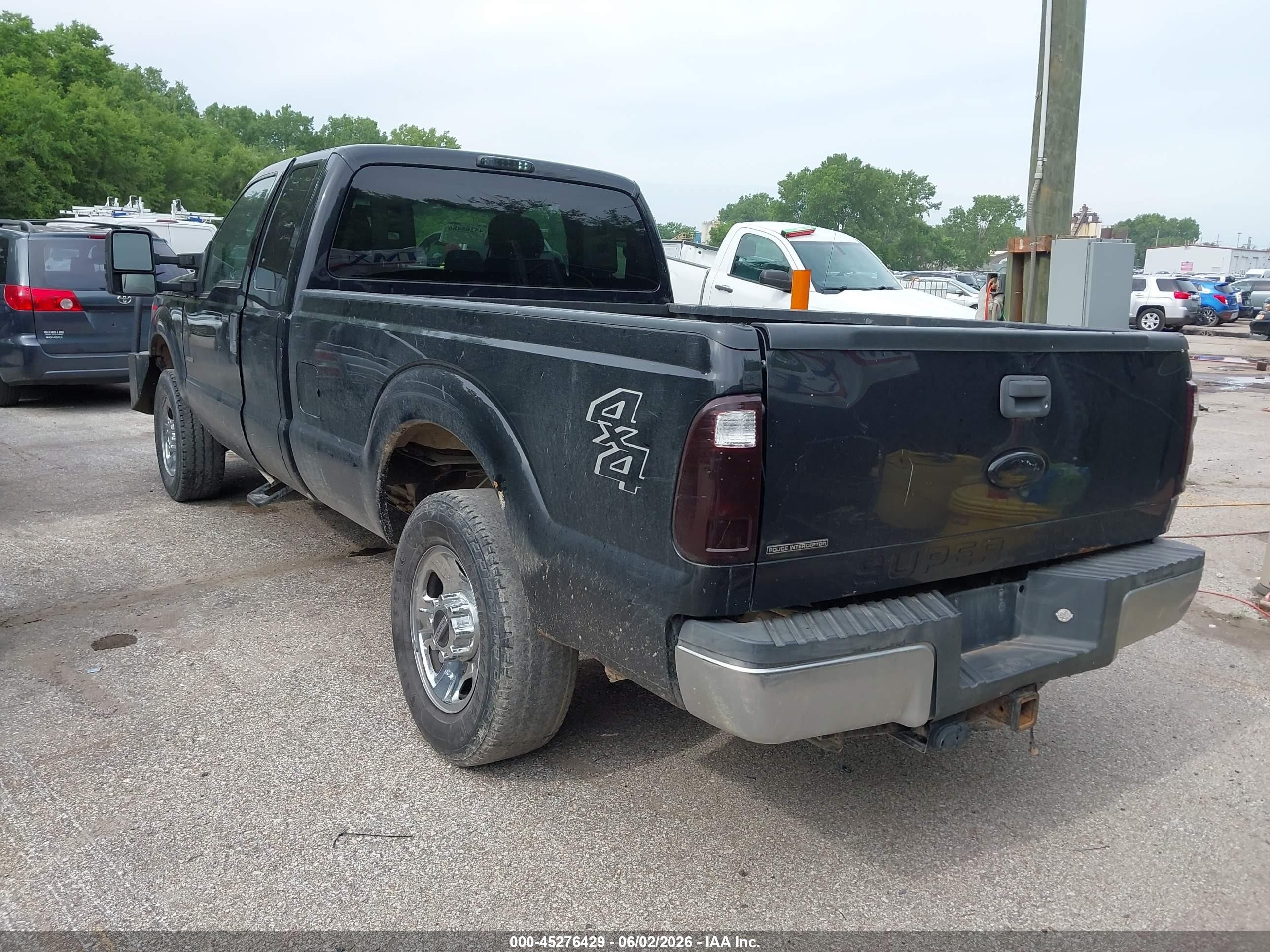 2012 Ford F-250 Xlt Black vin: 1FT7X2BT0CEB15993